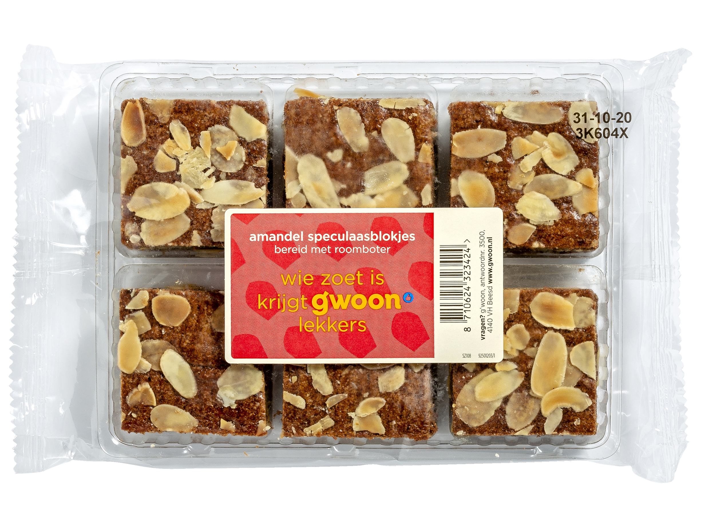 Roomboter amandelspeculaas
