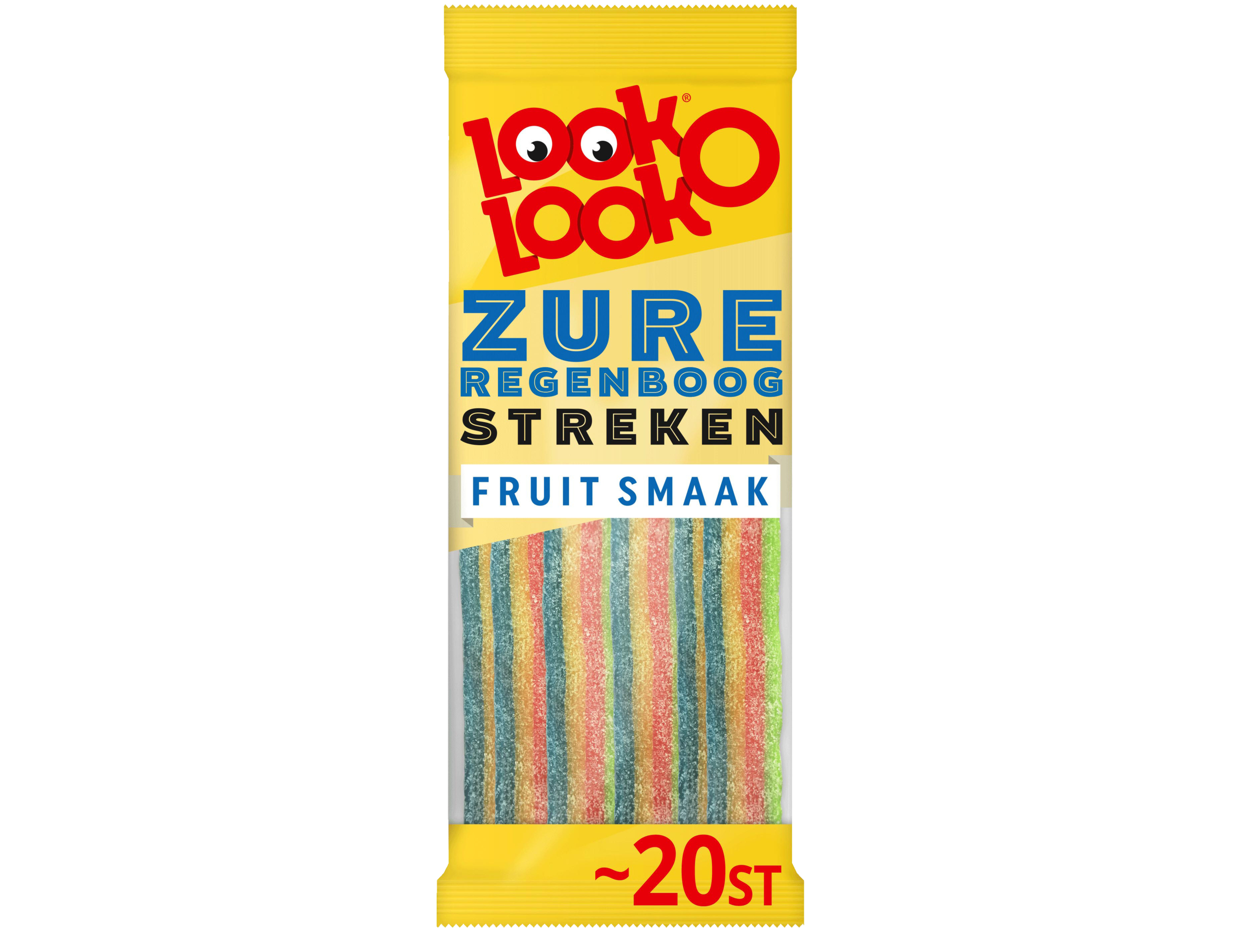 Zure matten regenboog