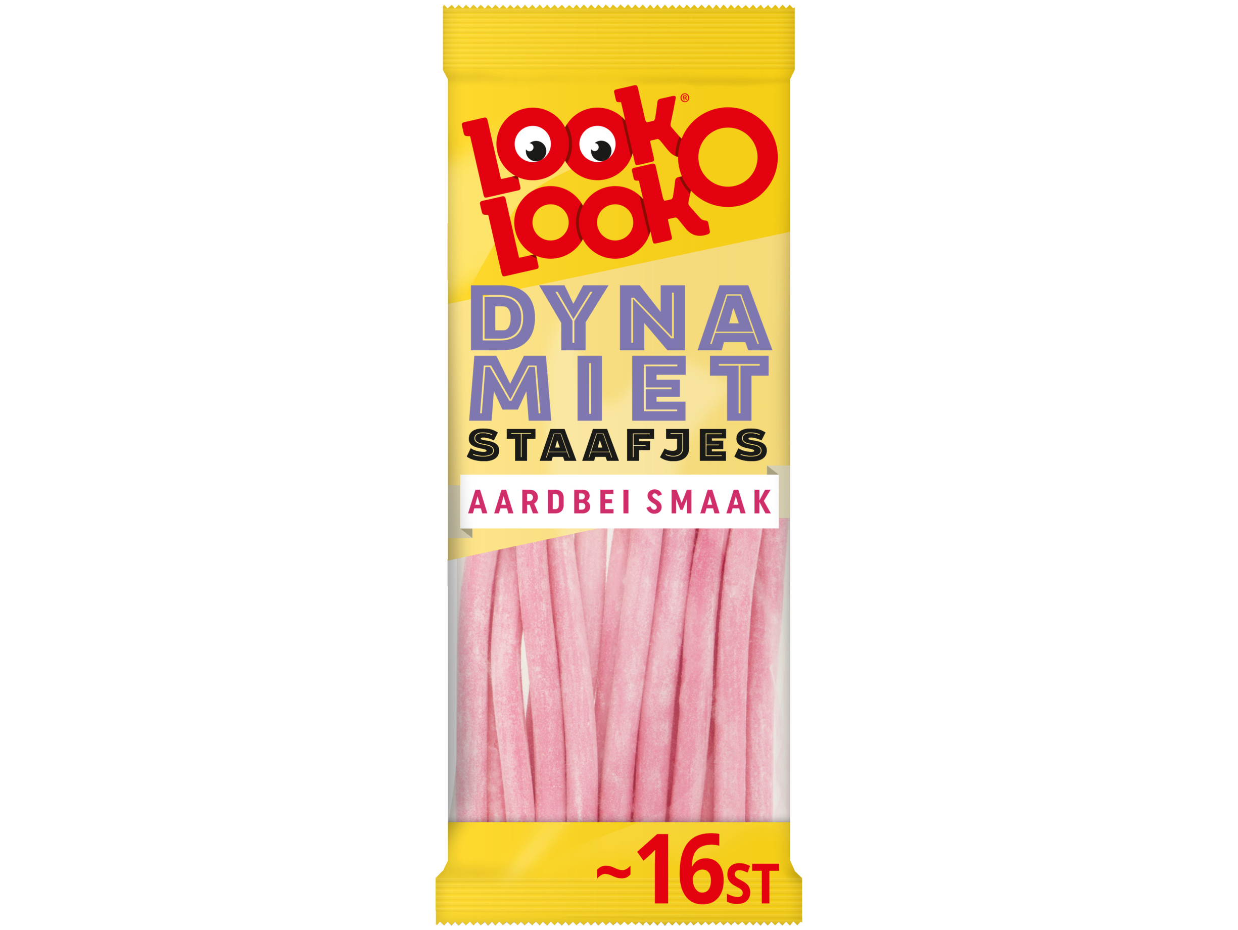 Dynamietstaafjes aardbei zuur