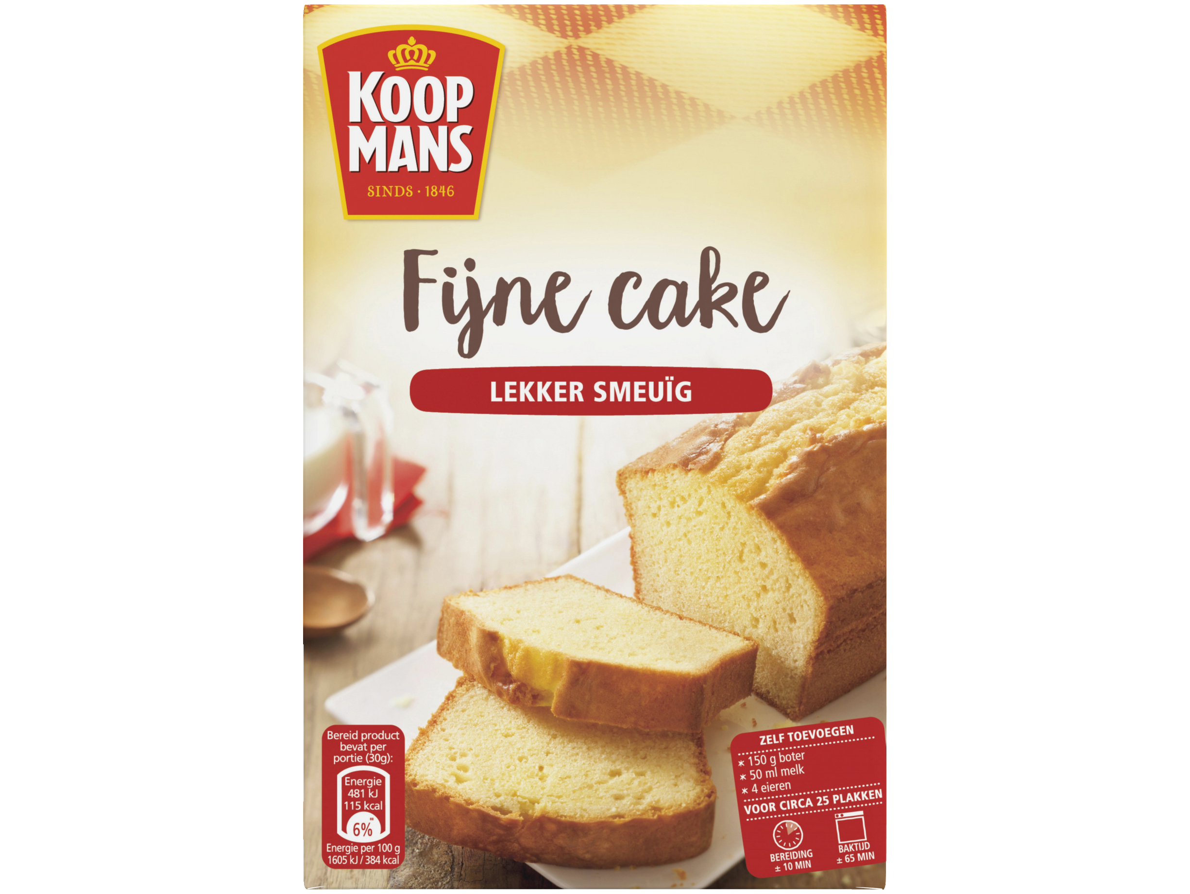 Fijne cake mix