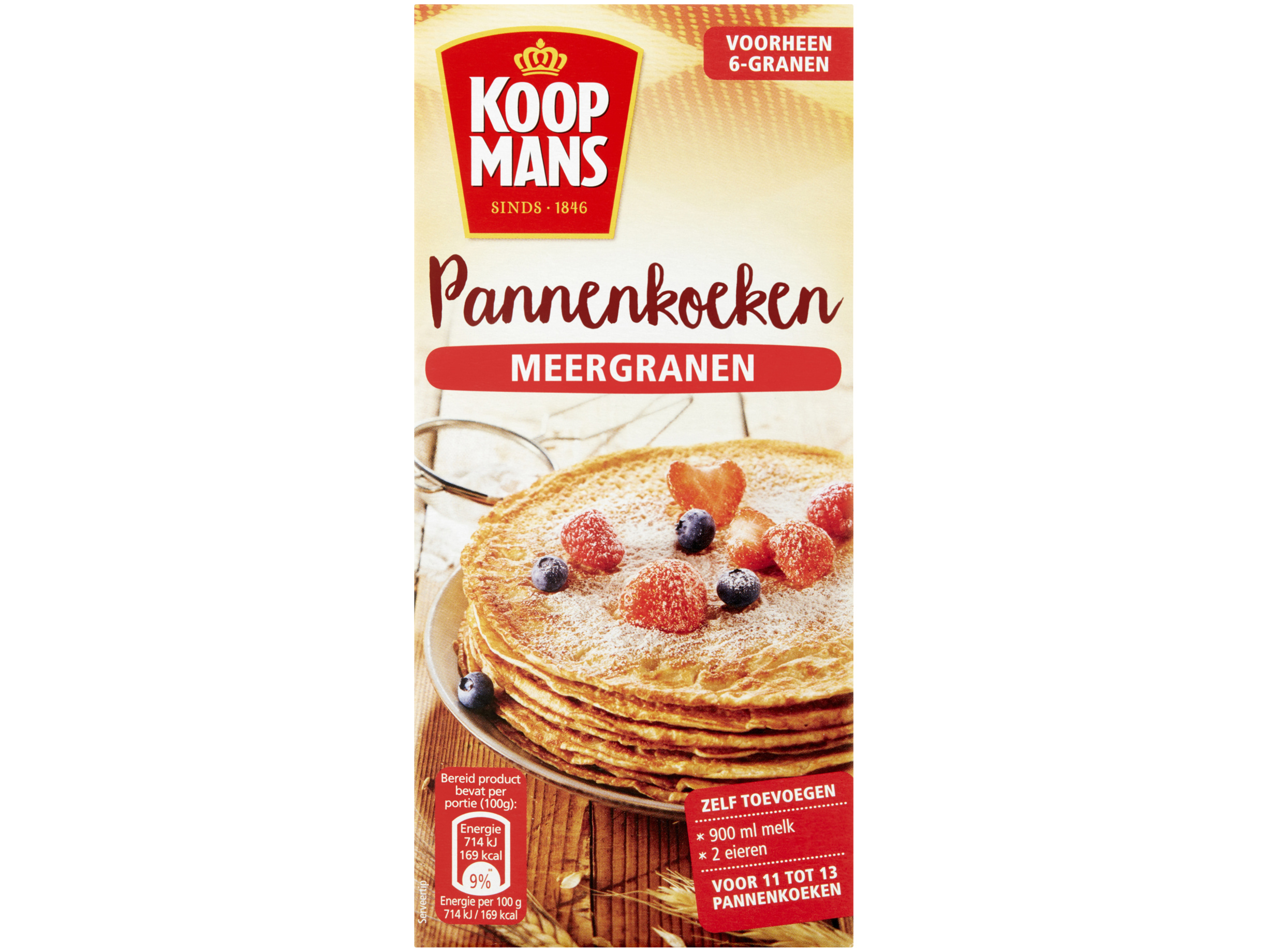 Pannenkoekmix meergranen