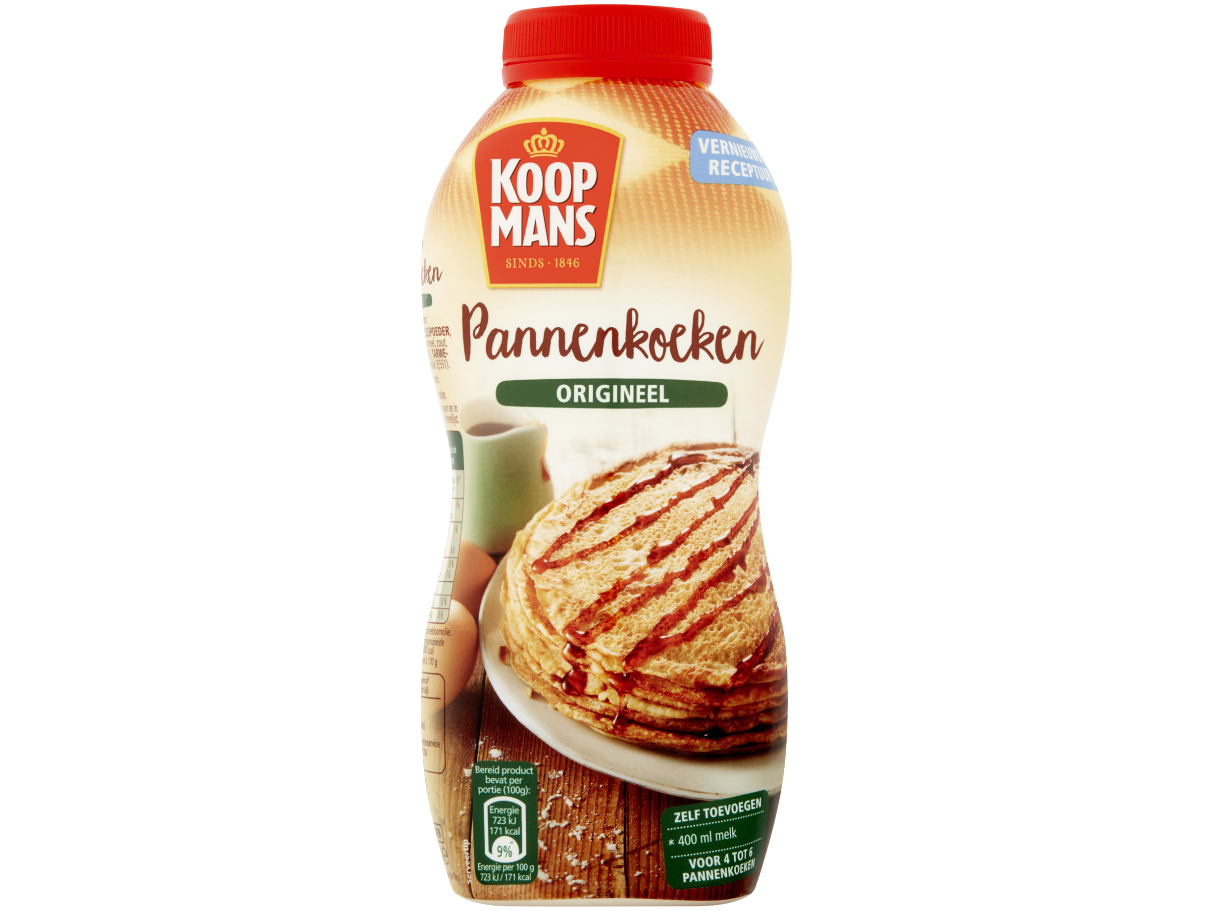Pannenkoekenmix origineel schudfles