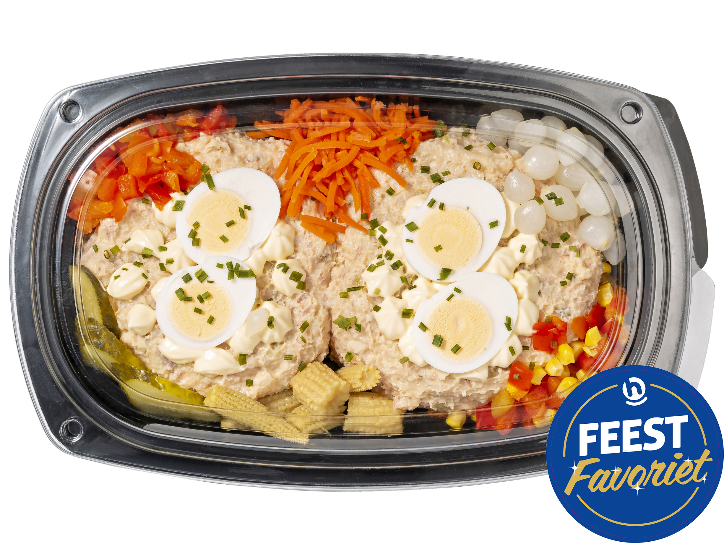 Rundvlees salade schotel