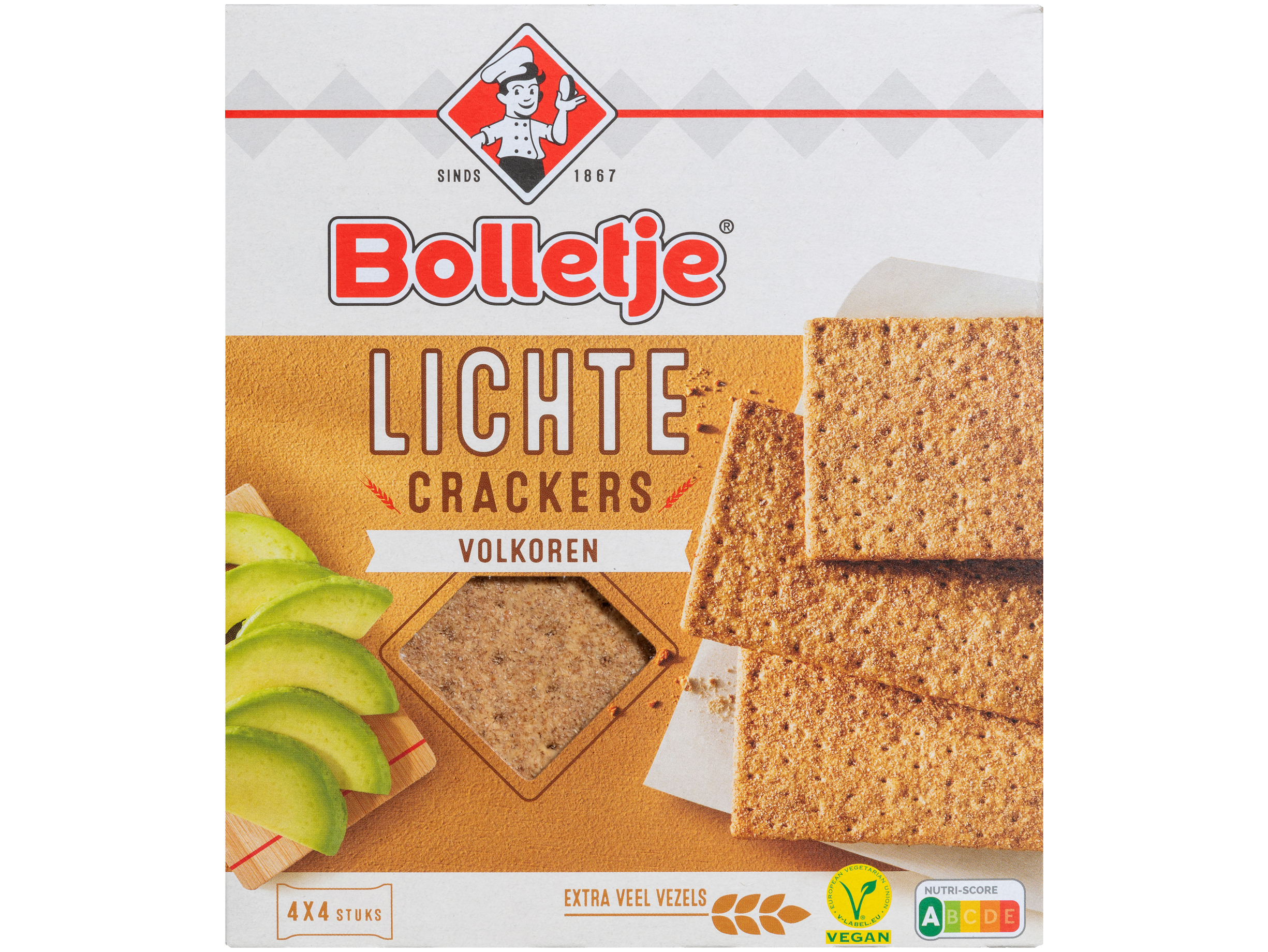 Lichte Crackers Volkoren