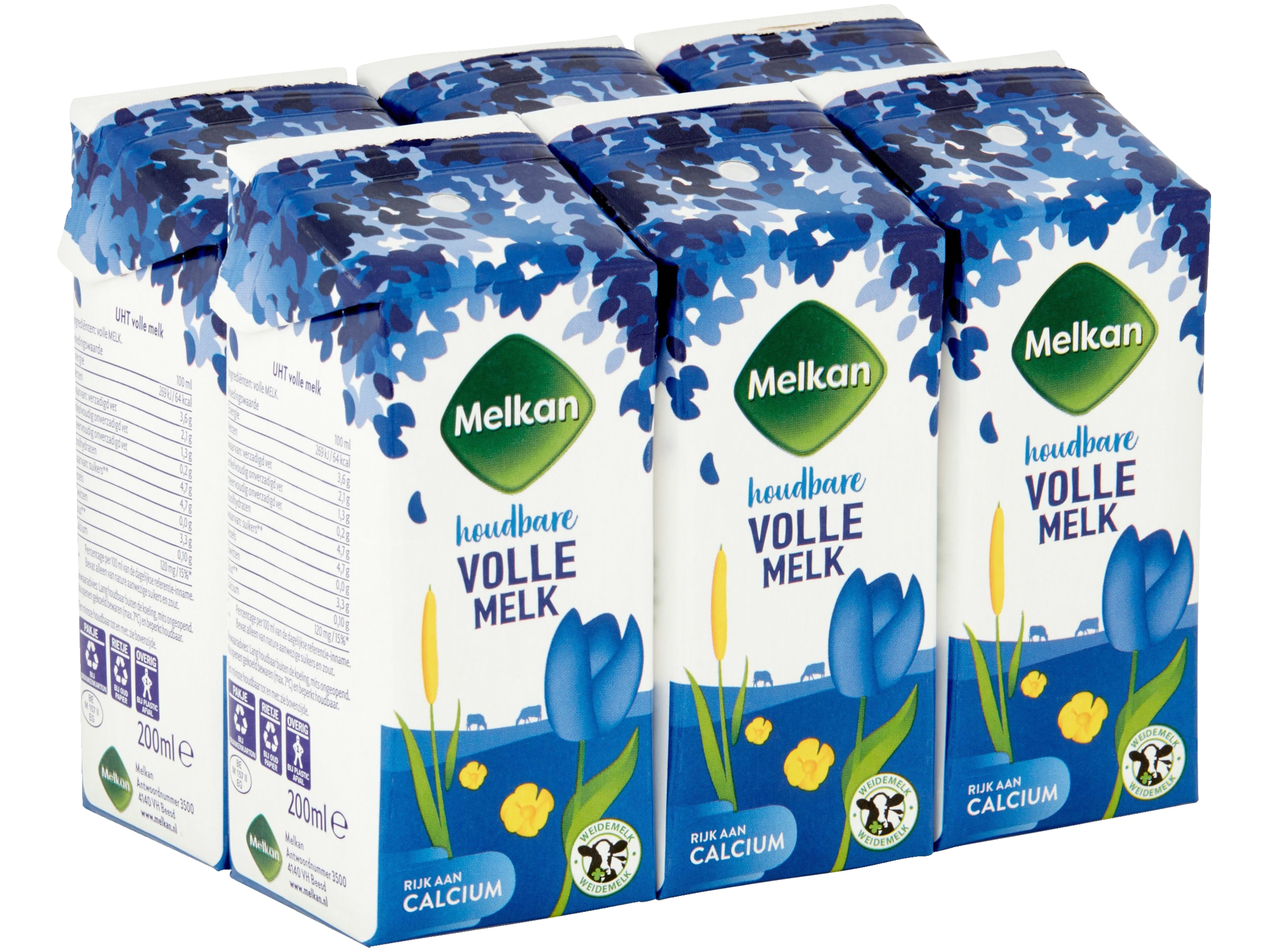Volle melk houdbaar 6-pak