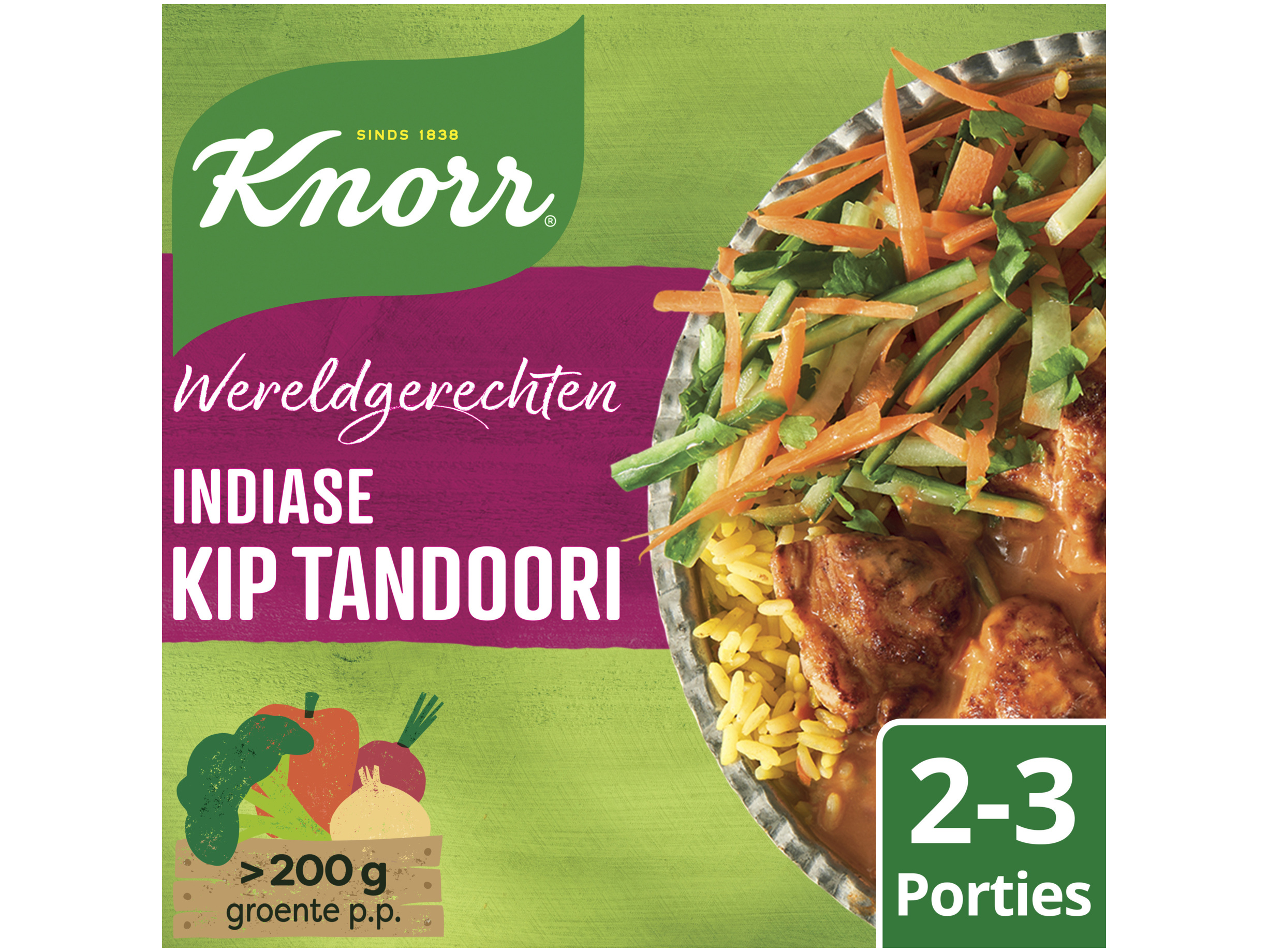 Wereldgerecht maaltijdpakket indiase kip tandoori