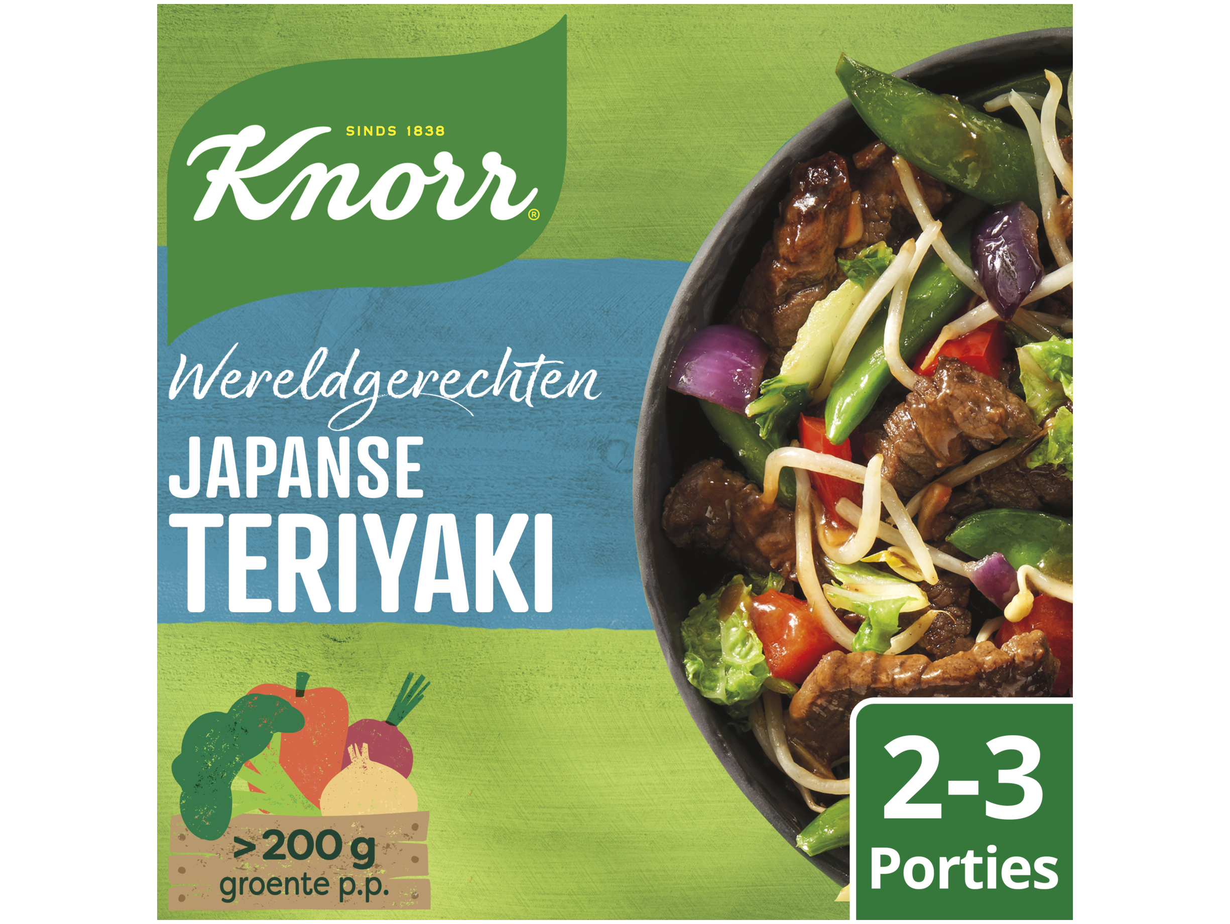 Wereldgerechten maaltijdpakket japanse teriyaki
