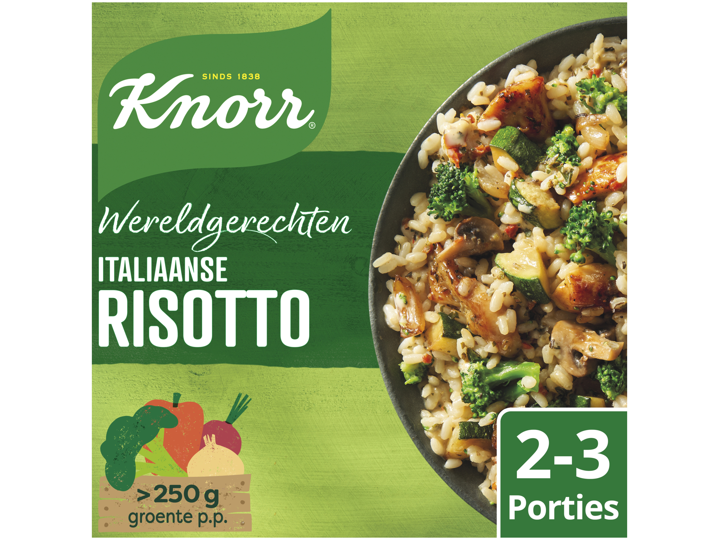 Wereldgerechten maaltijdpakketten italiaanse risotto