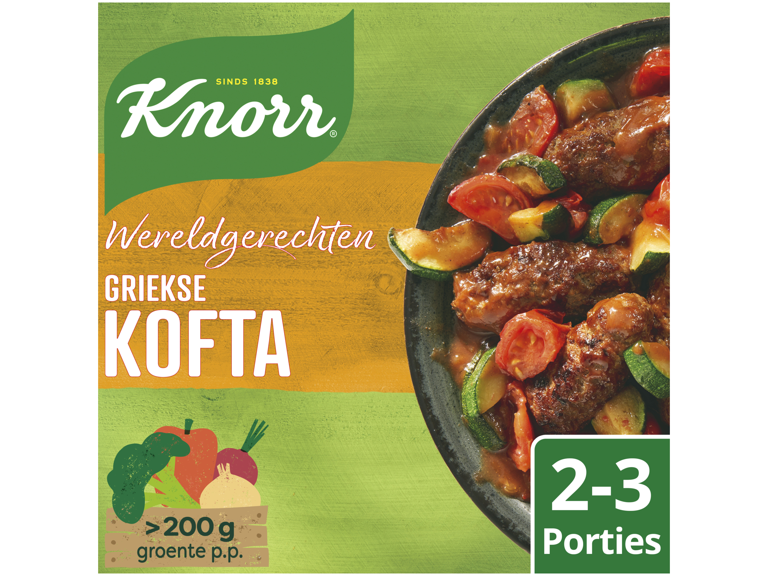 Wereldgerechten maaltijdpakket griekse kofta