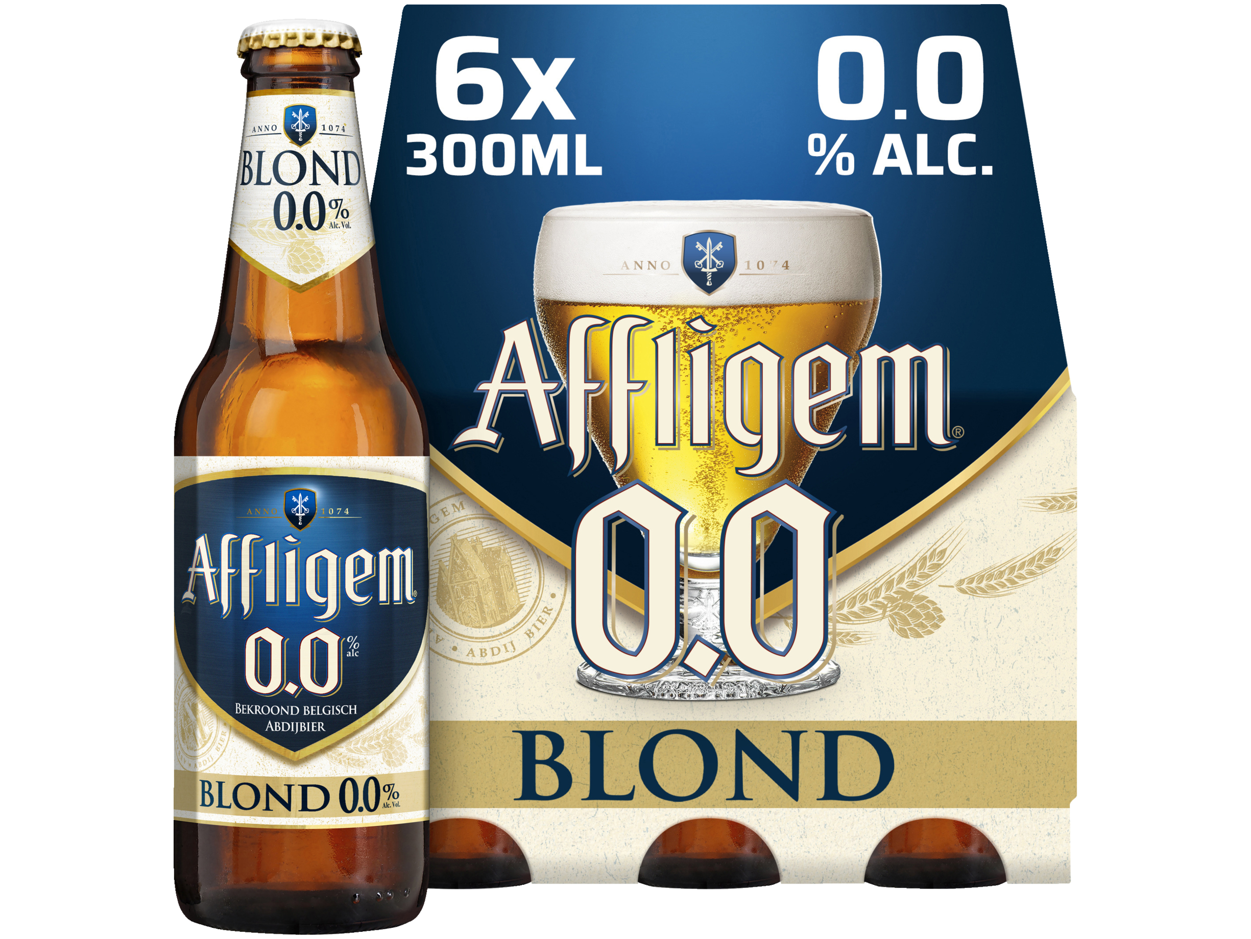 Blond 0.0 Bier Fles 6-pack