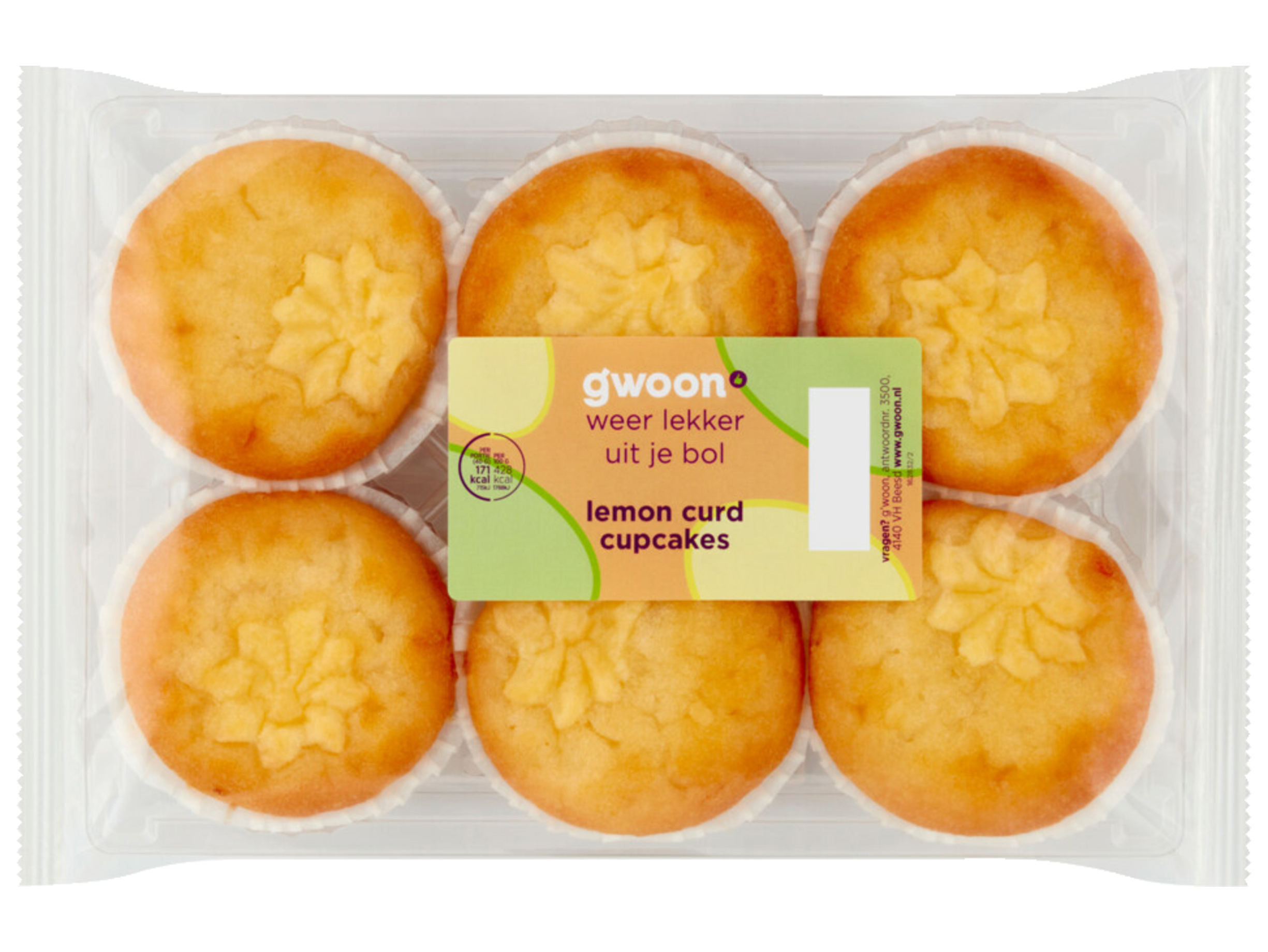 Lemoncurd cupcake