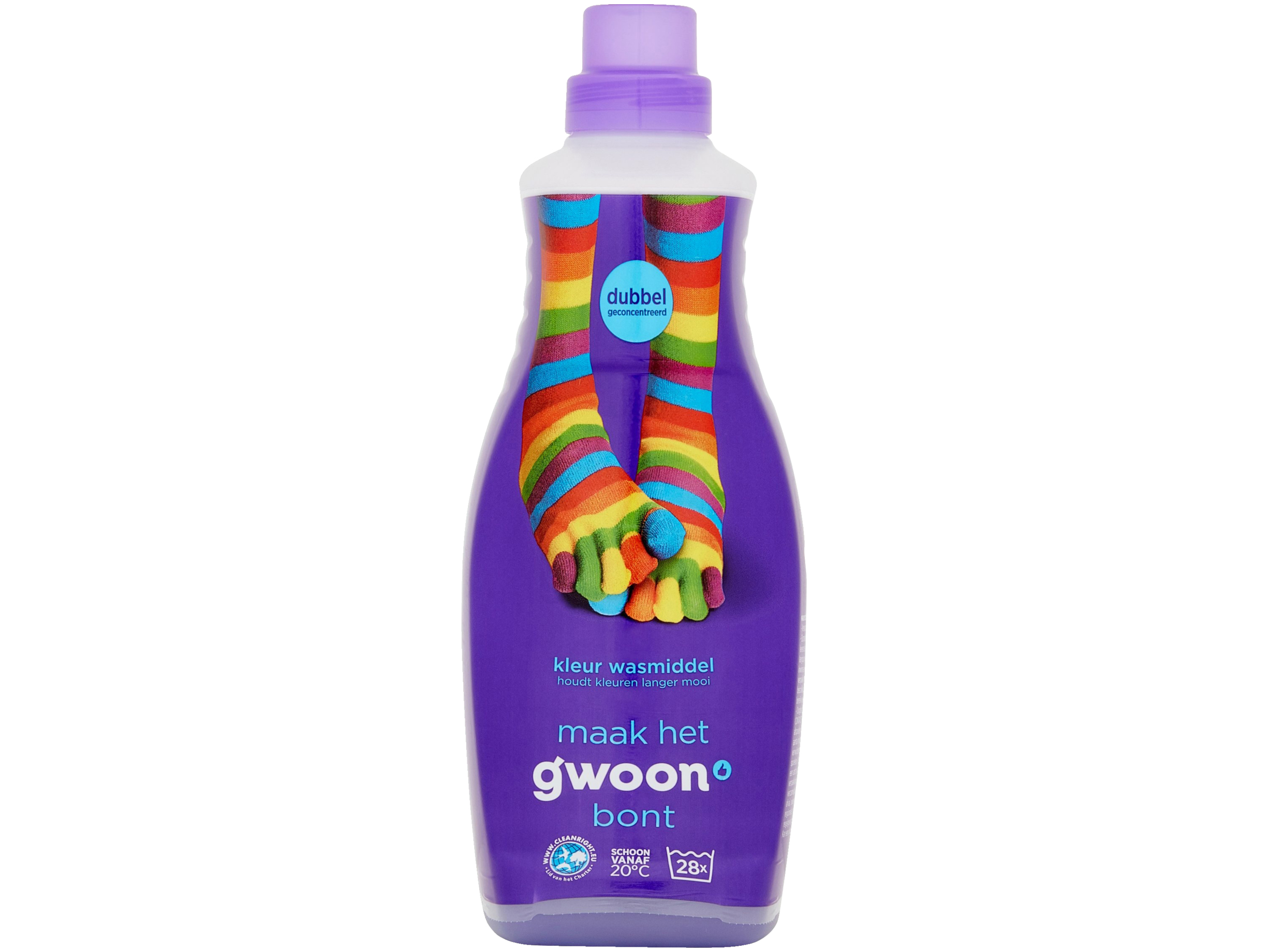 Wasmiddel kleur geconcentreerd