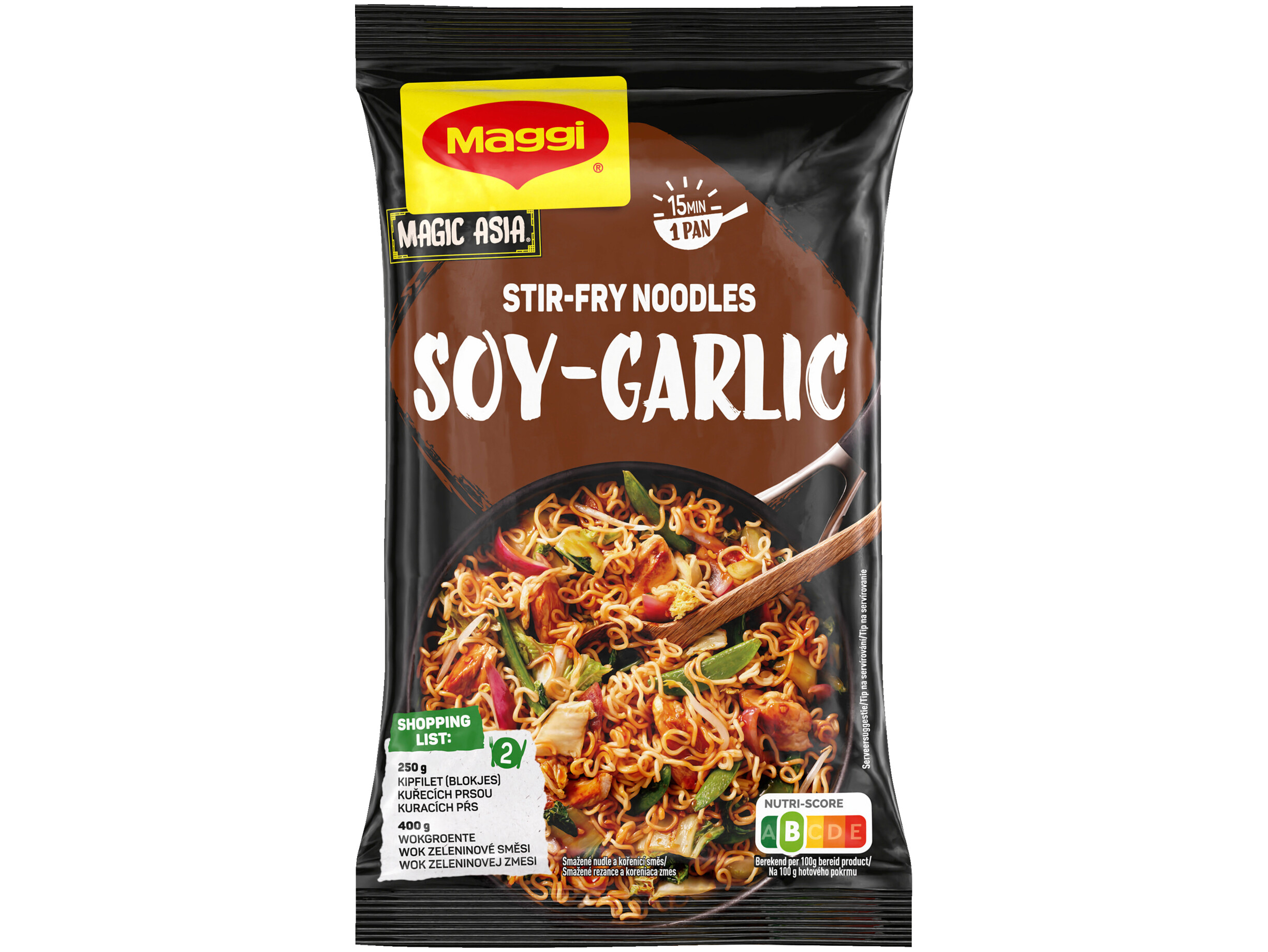 Roerbaknoodles soy garlic