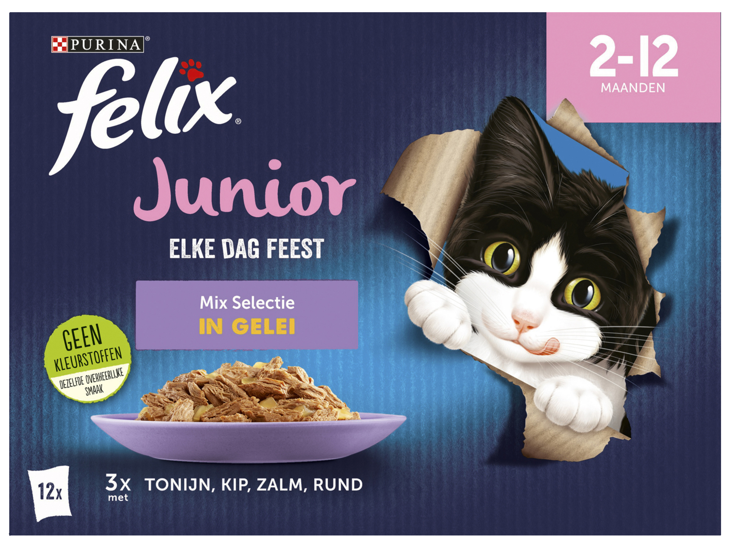 Elke Dag Feest kattenvoer junior