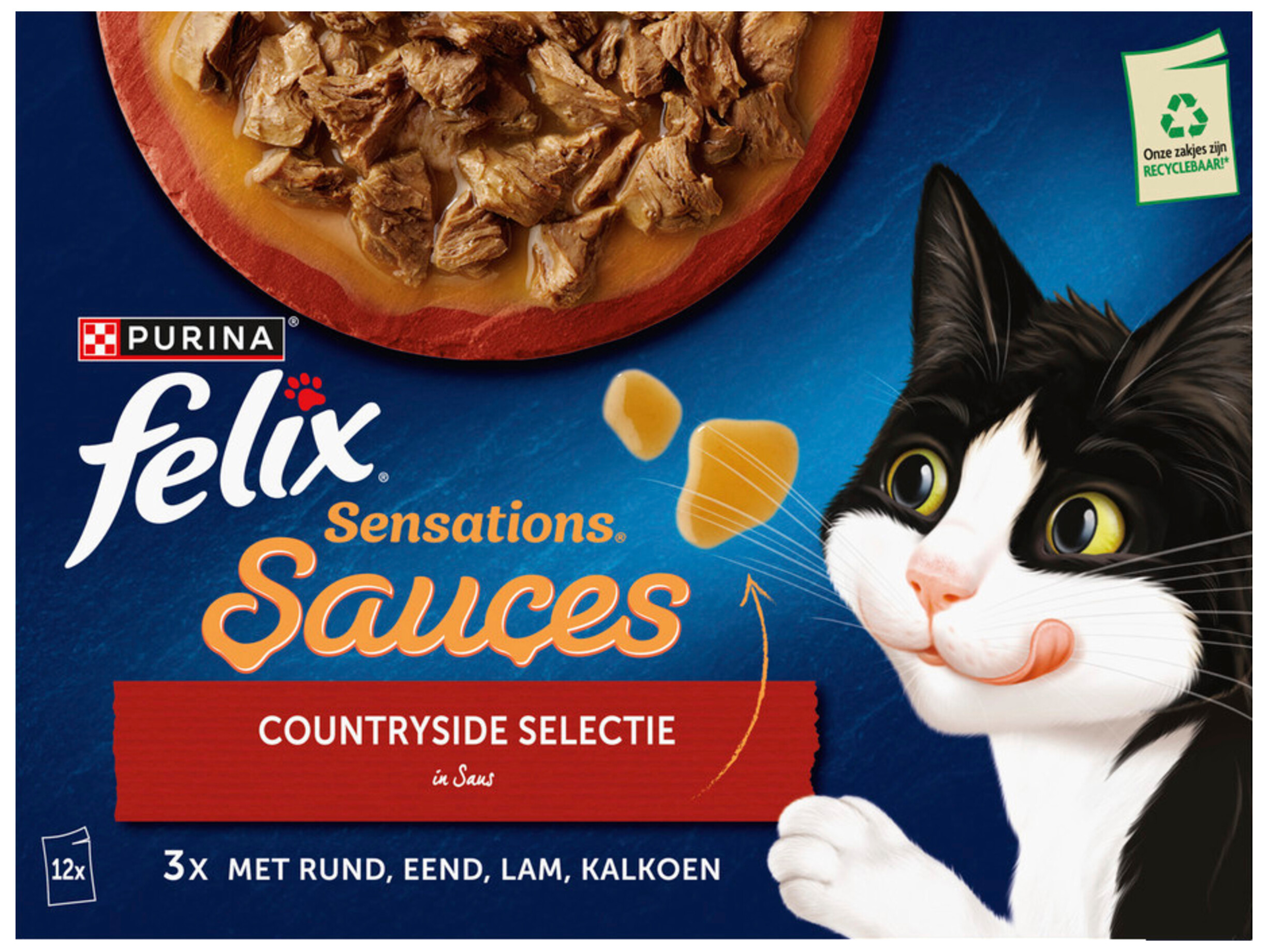 Sensations Sauces kattenvoer vlees