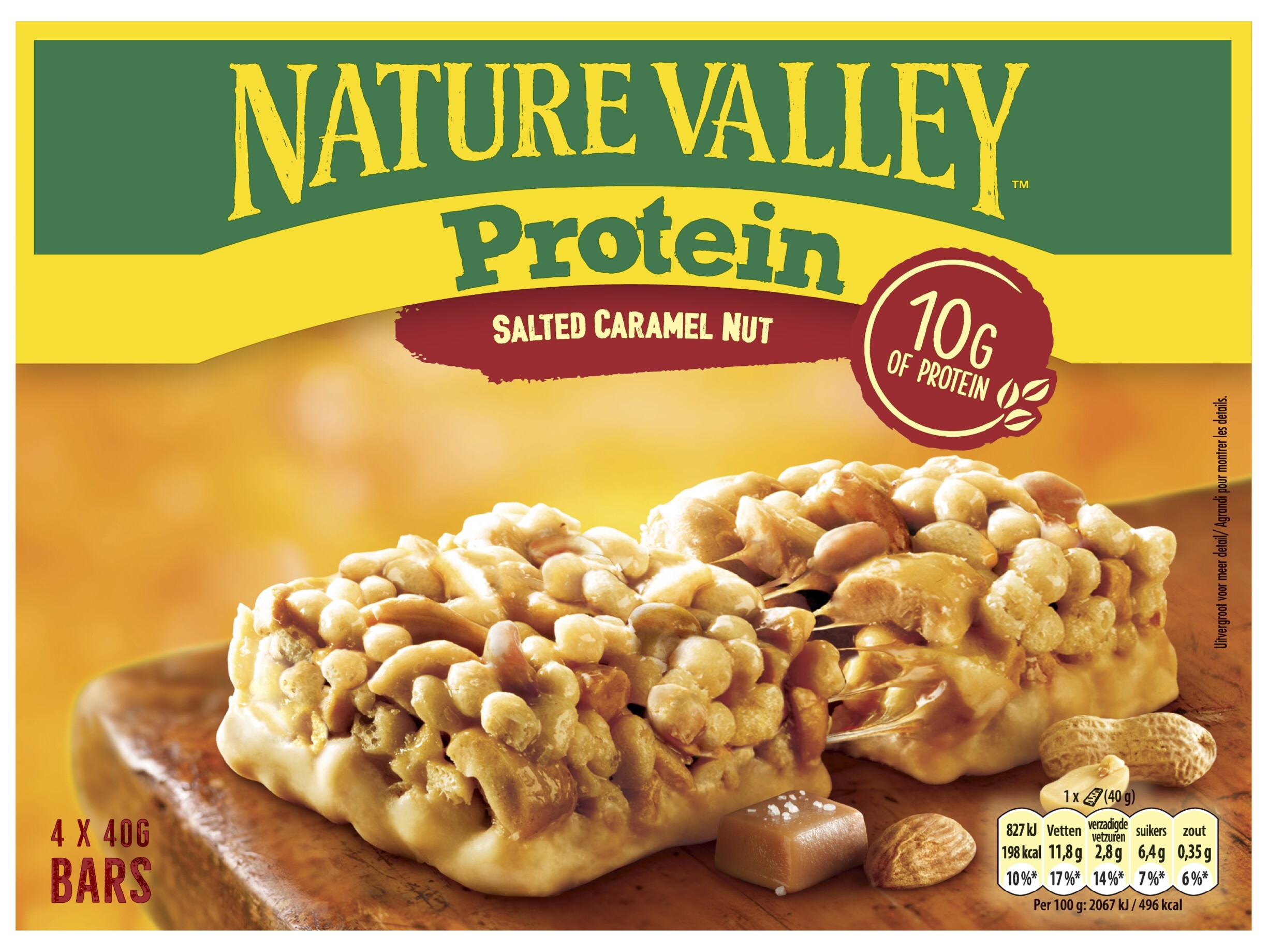 Protein karamel noot