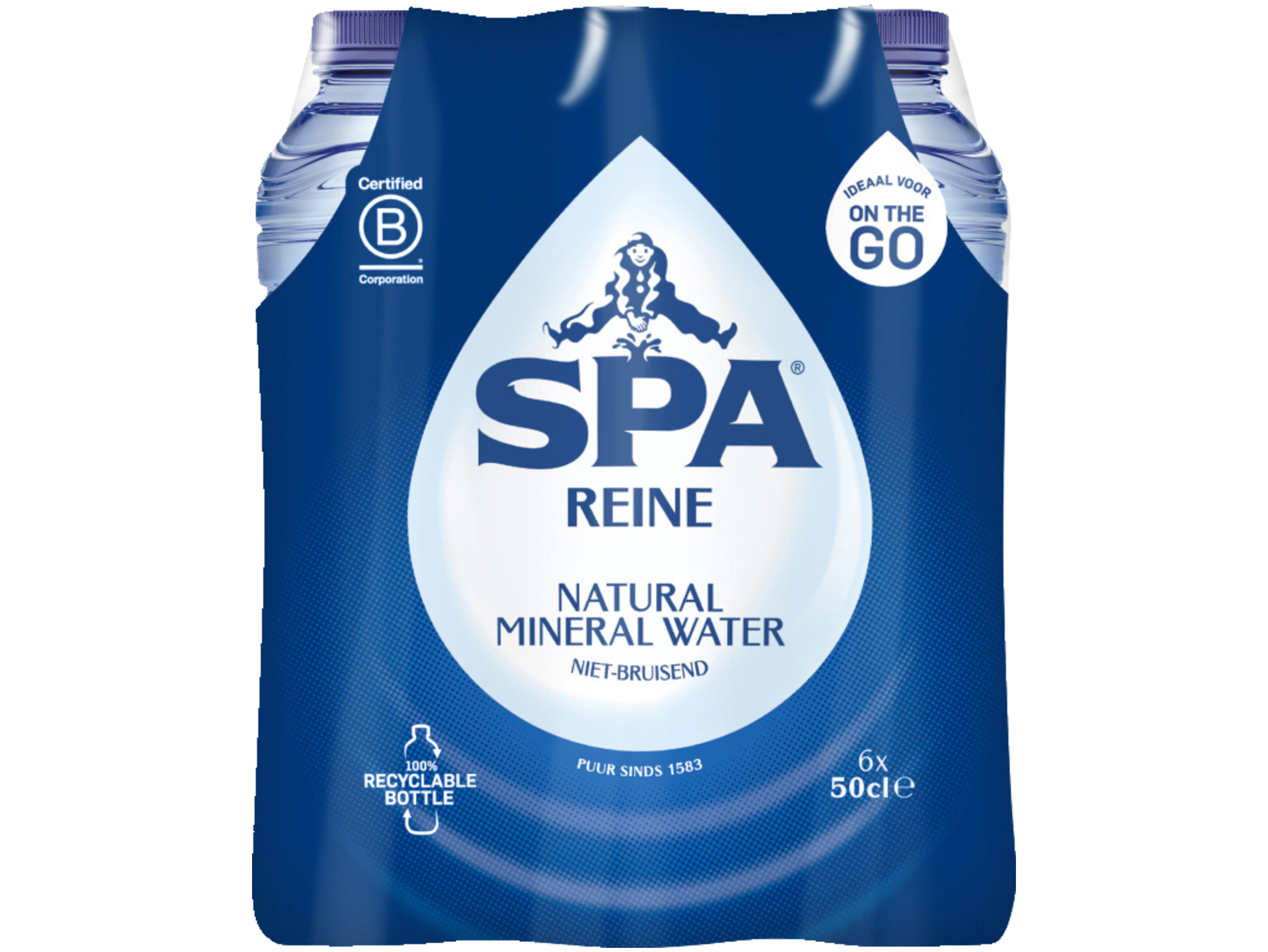 REINE Koolzuurvrij Natuurlijk Mineraalwater 6x50cl