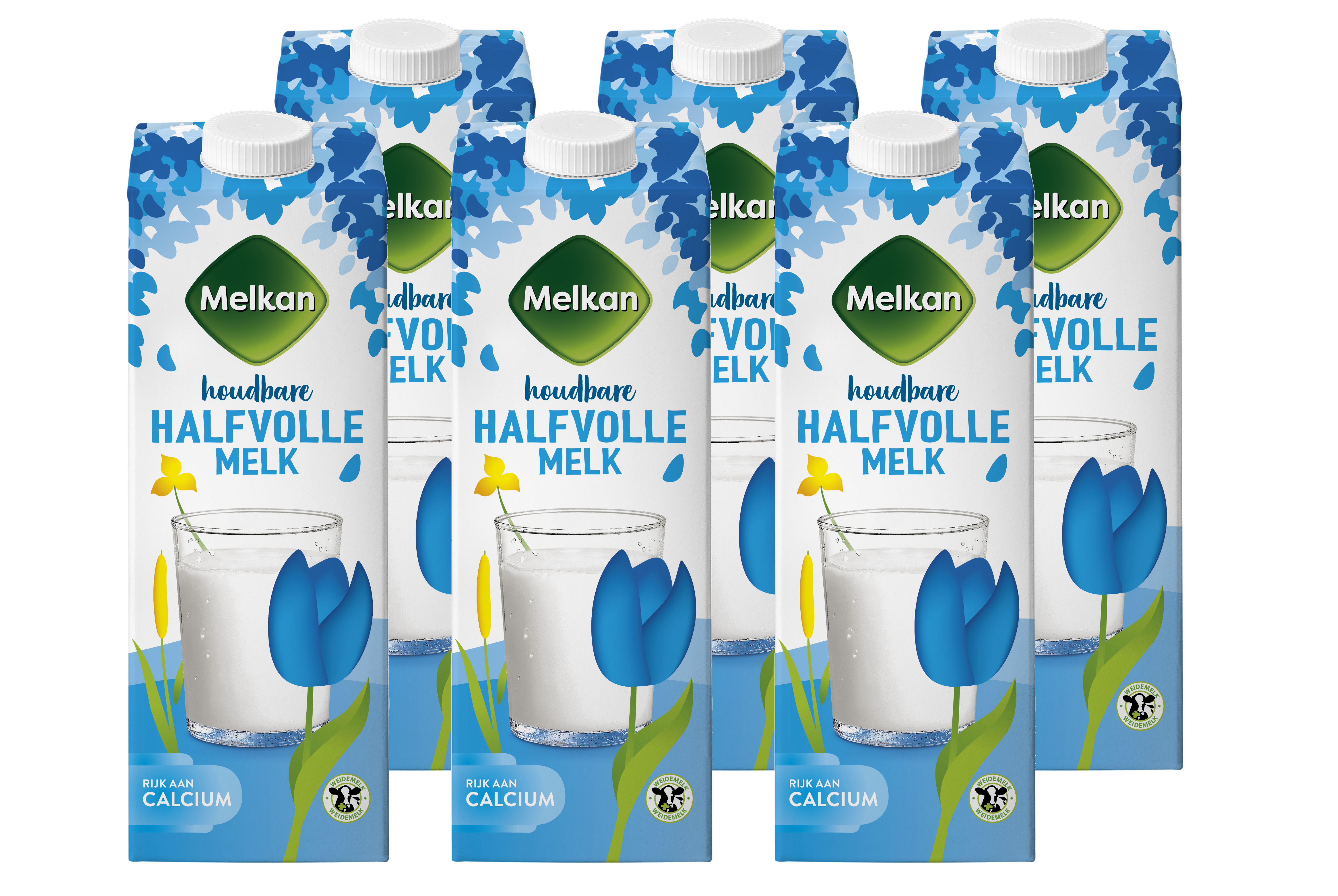Voordeelverpakking halfvolle melk houdbaar