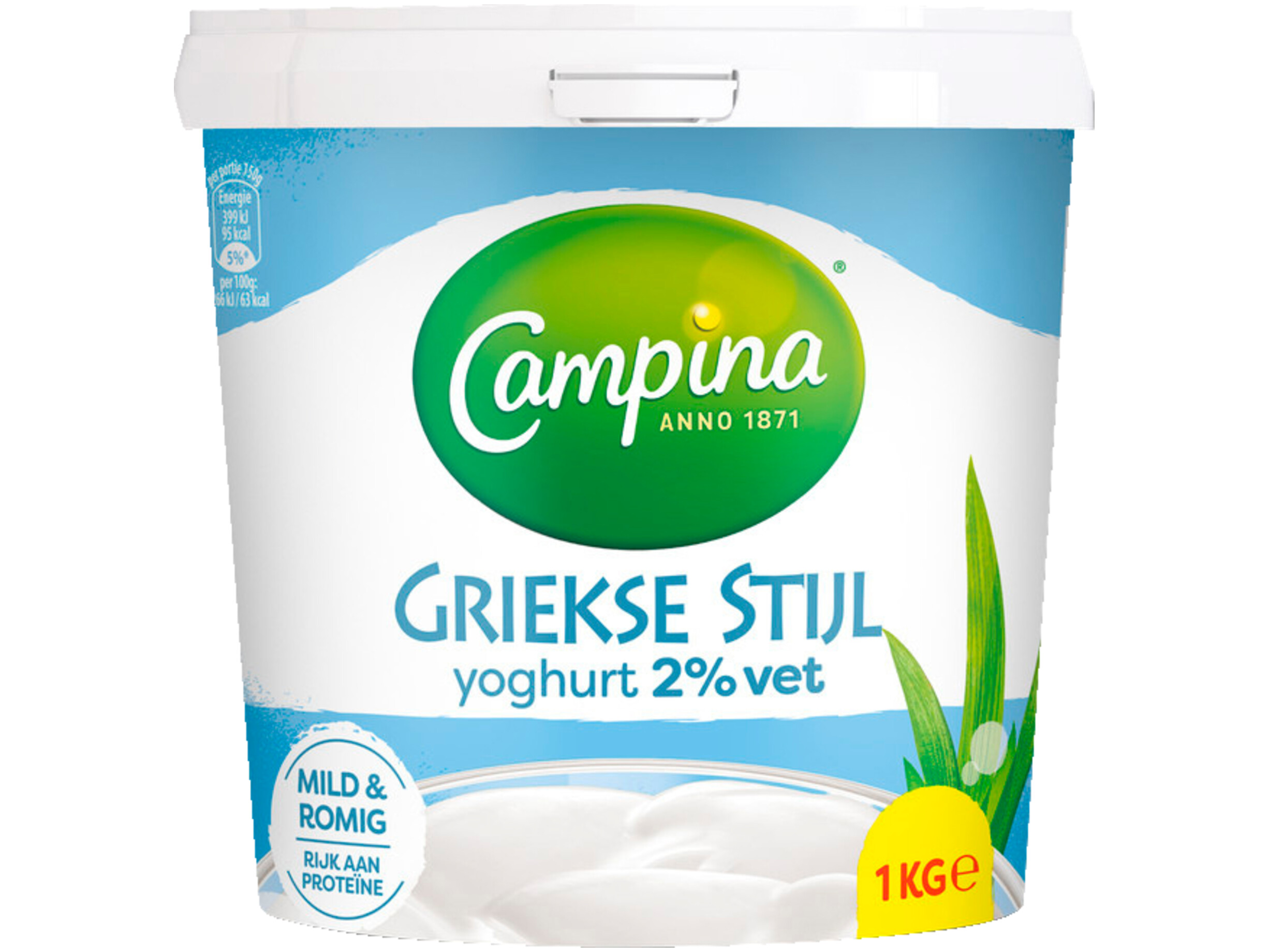 Griekse Stijl Yoghurt 2% vet