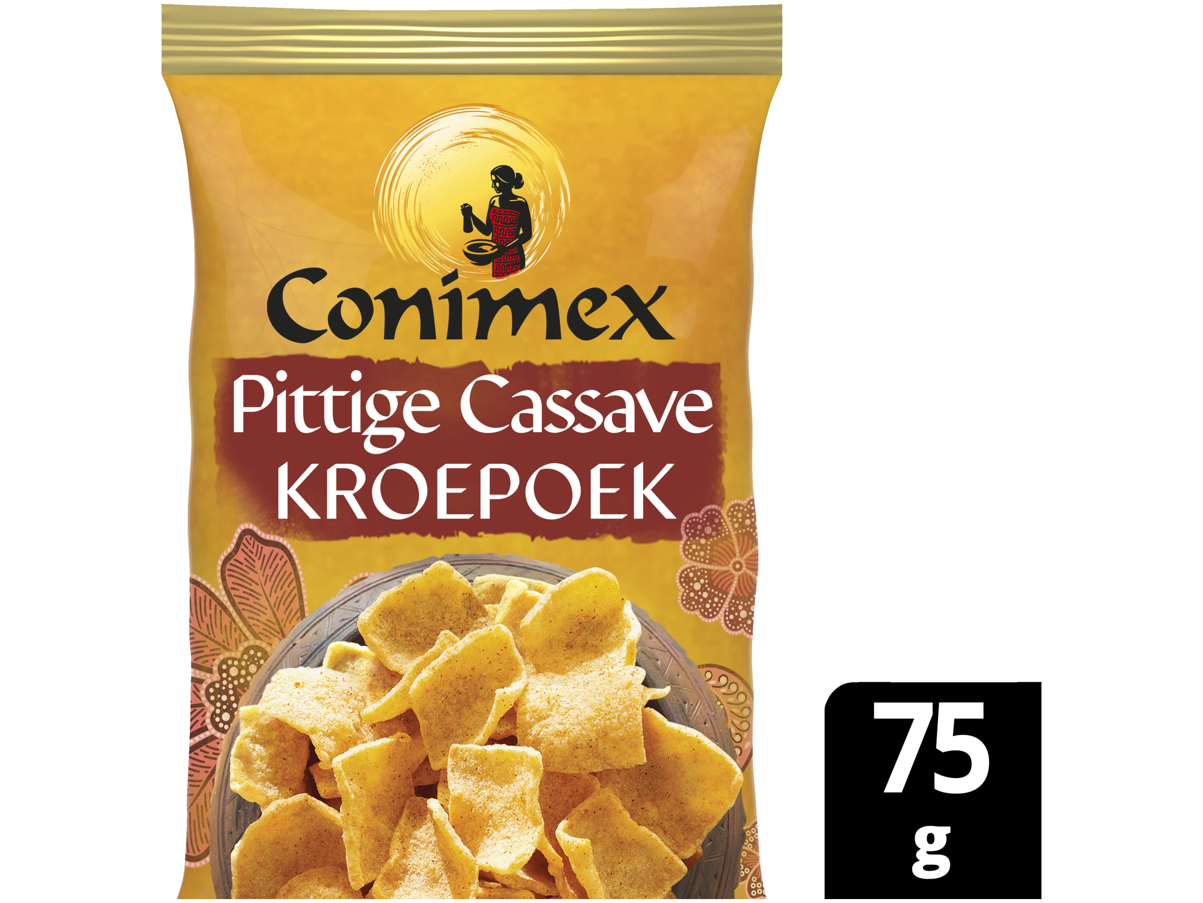 Kroepoek pittige cassave