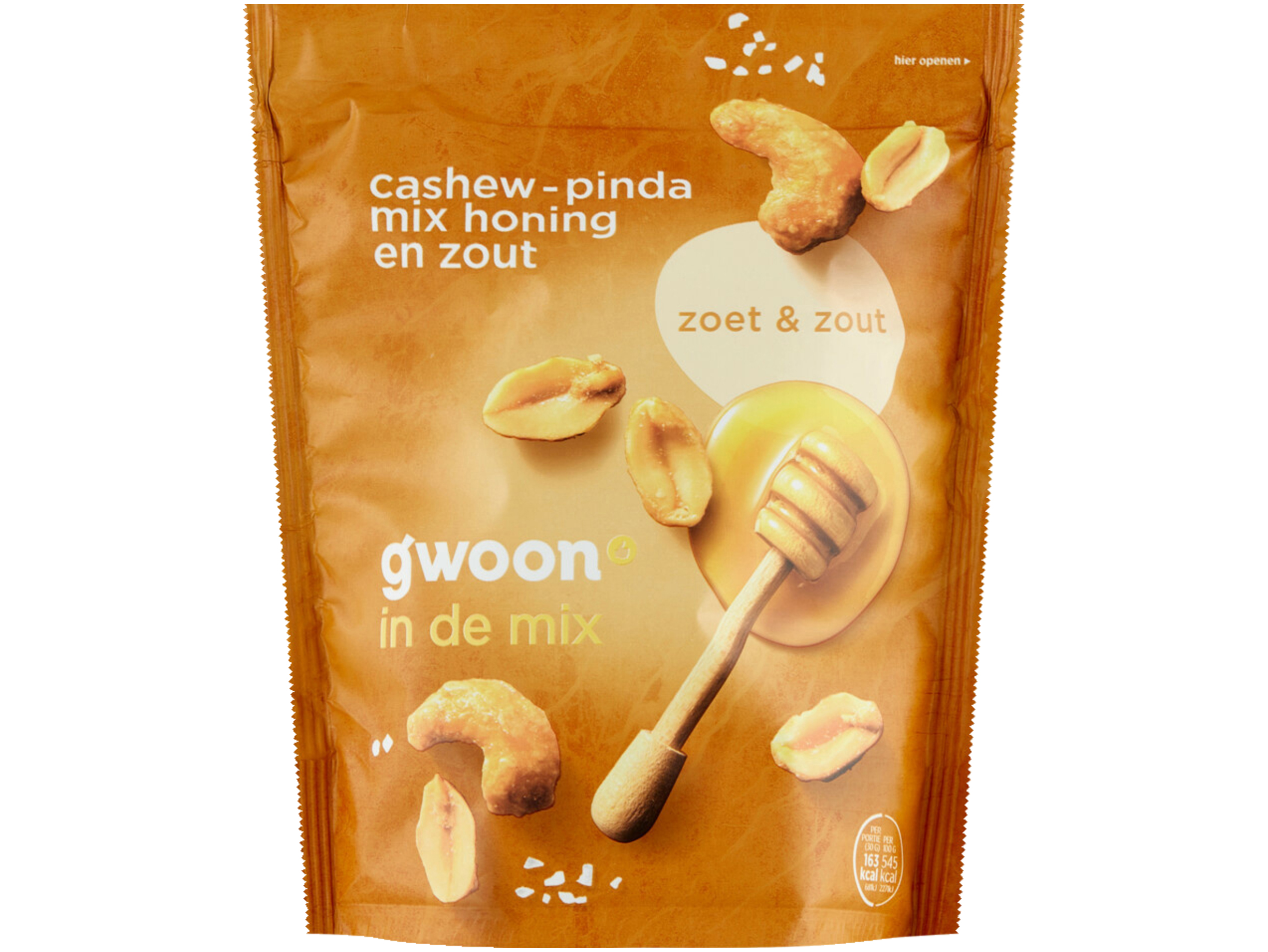 Cashew pinda's honing