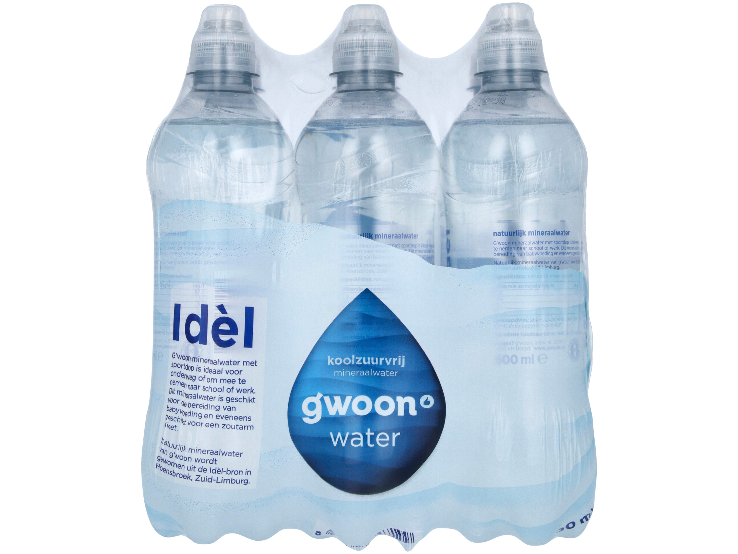 mineraalwater sportdop 6-pack