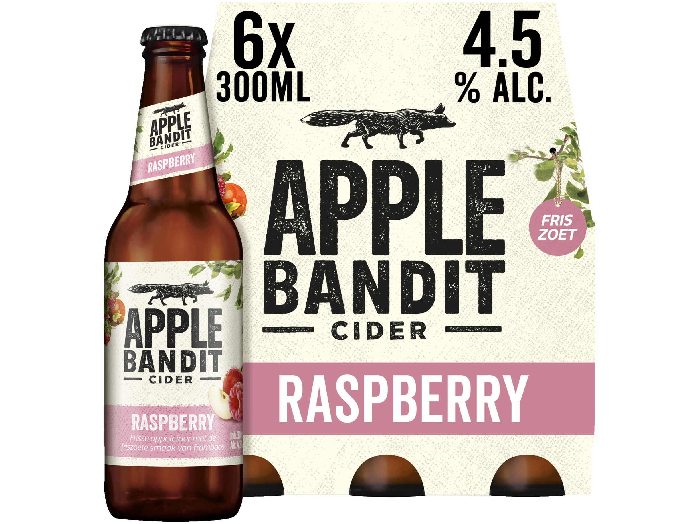 Cider Raspberry Fles 6-pack