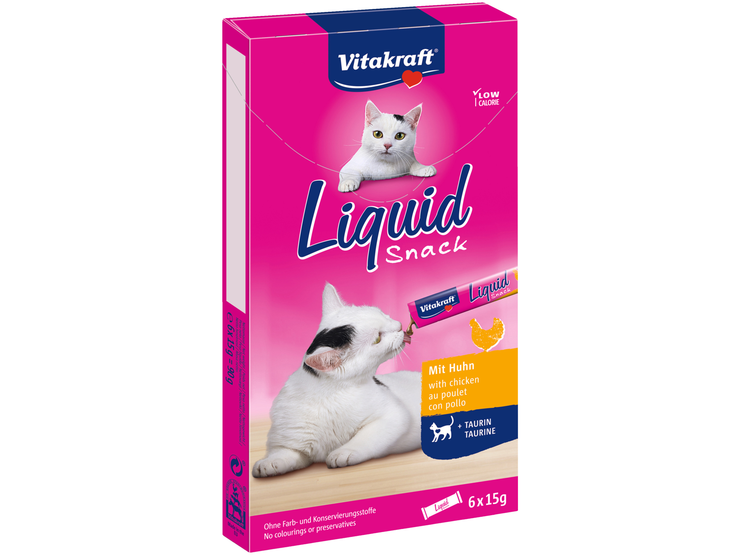 Liquid Snack met kip en taurine