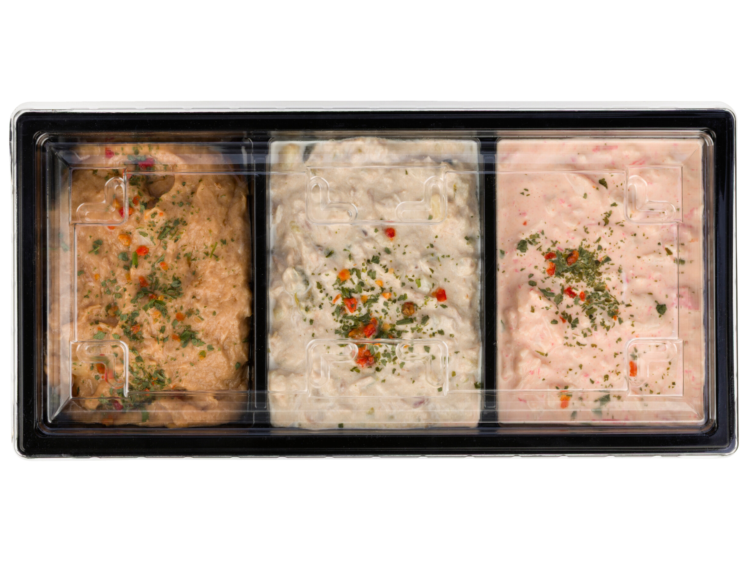Trio vissalade