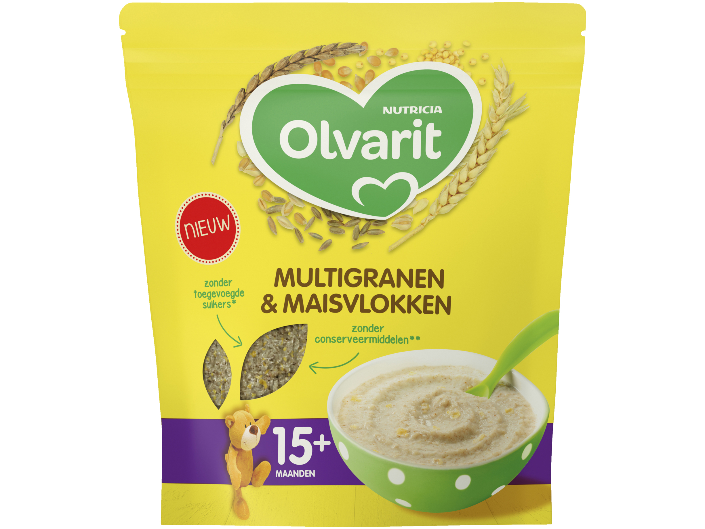 15+ Maanden Babypap Muligranen & Maisvlokken