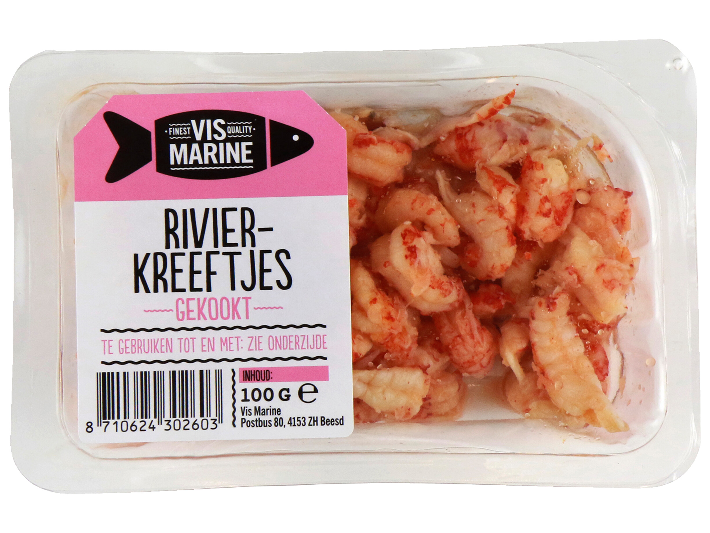 Rivierkreeftjes vlees