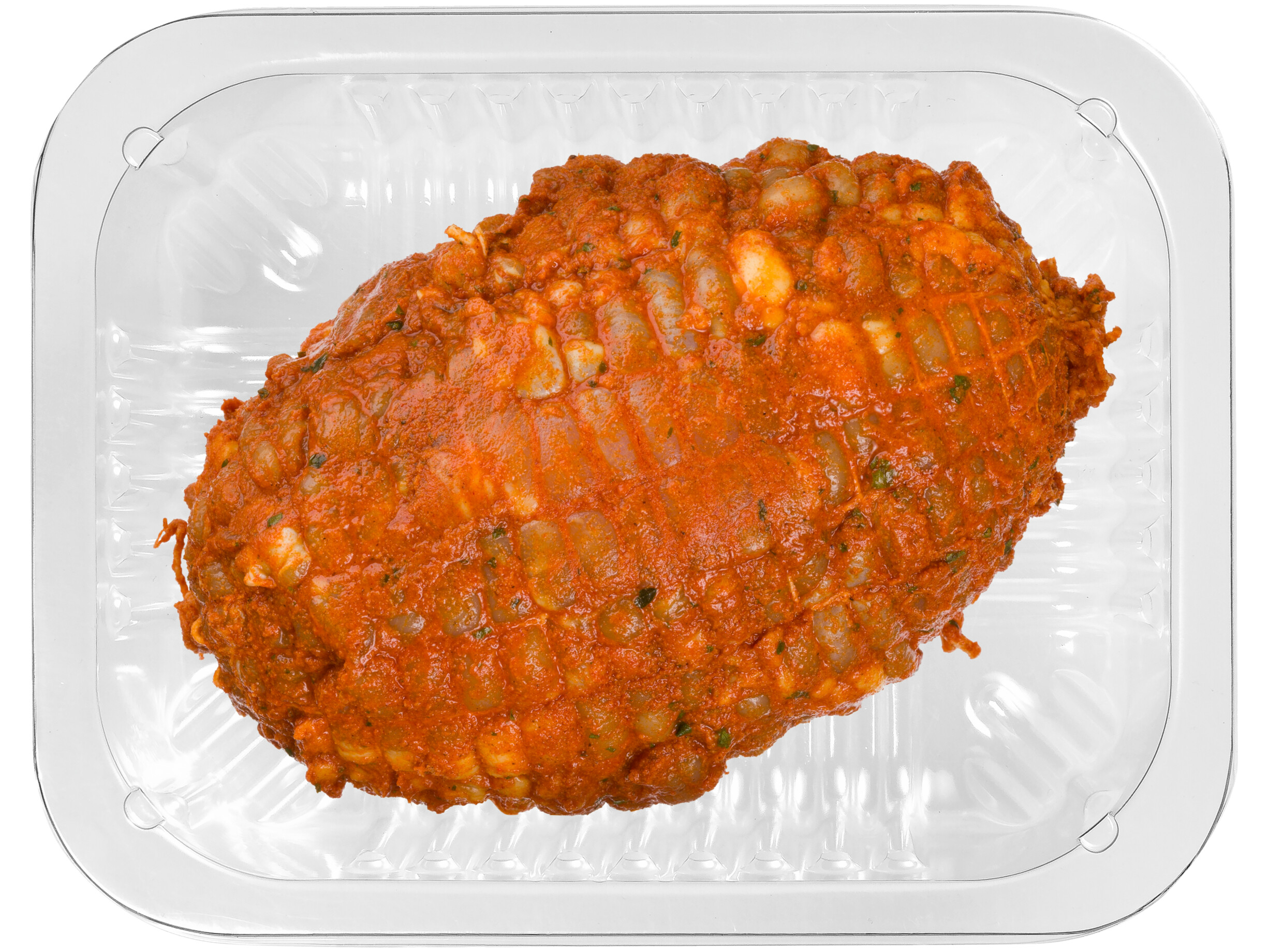 Gekruide kipdijrollade