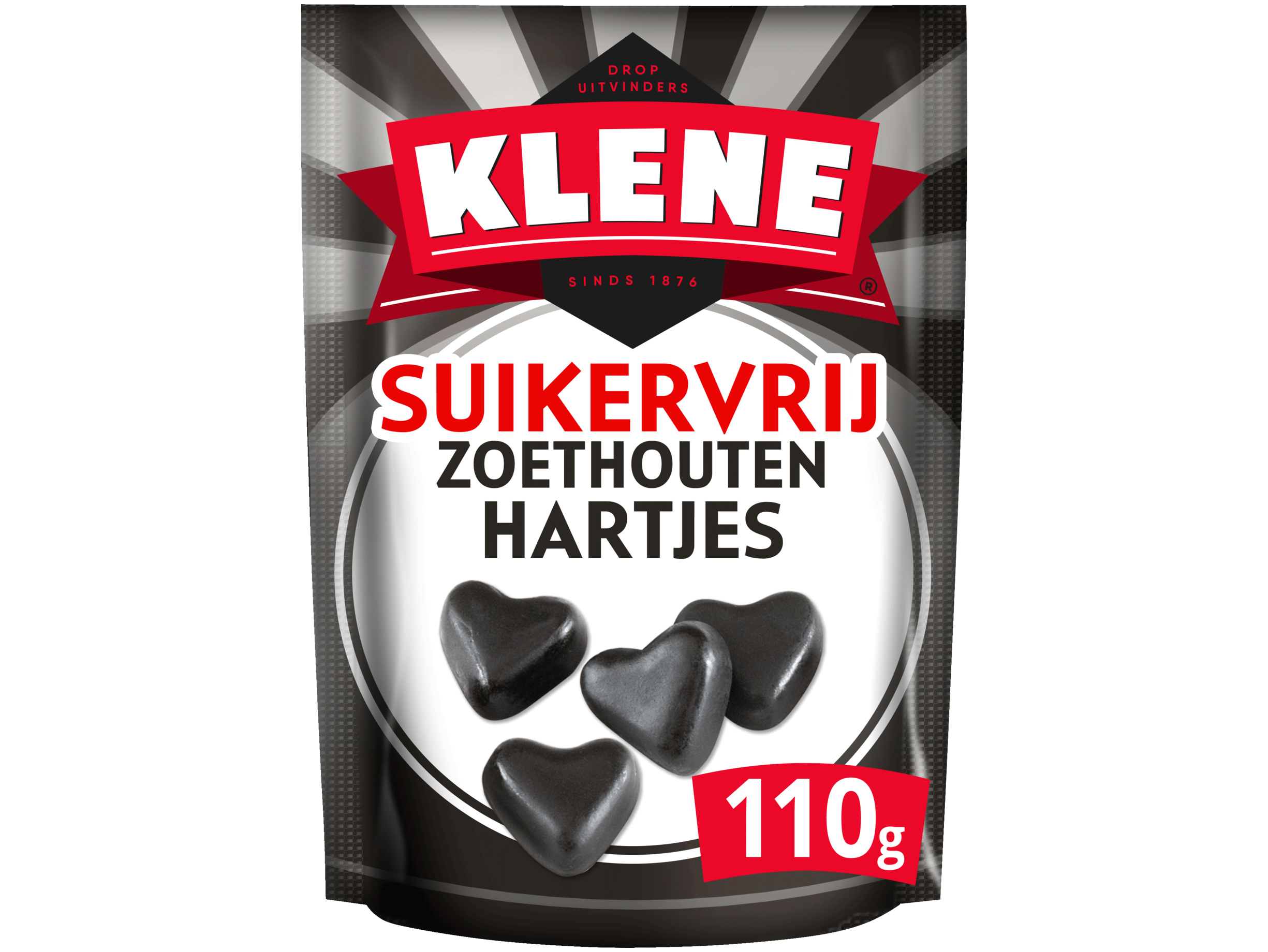 Zoethouten Hartjes Suikervrije Drop Zoet Zak