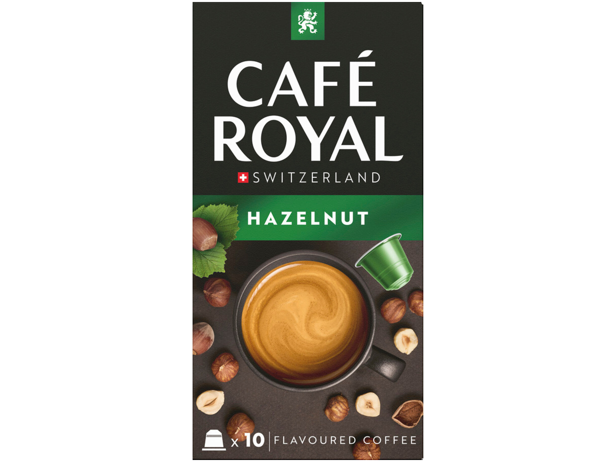 Hazelnoot capsules
