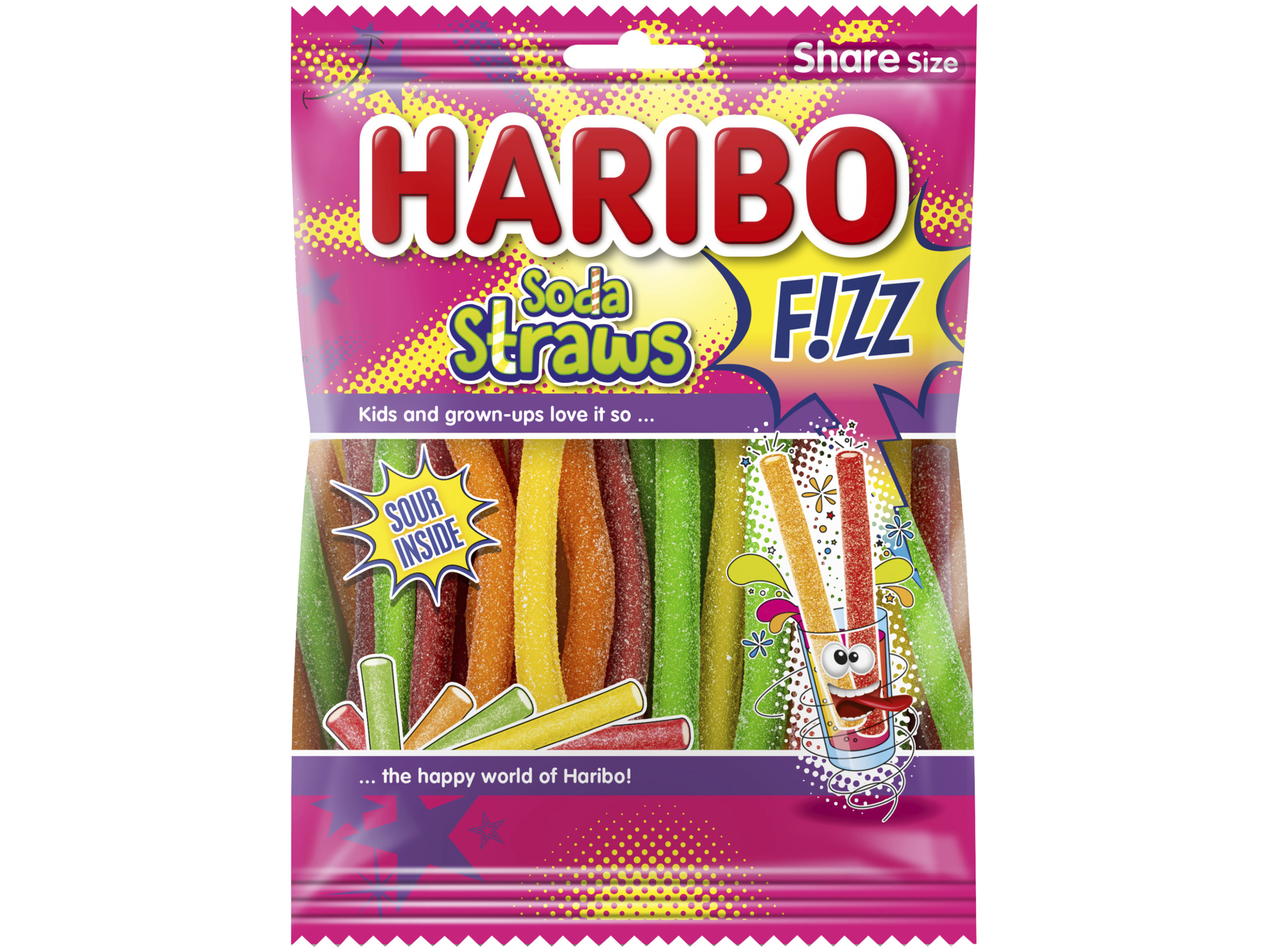 Fizz soda straws