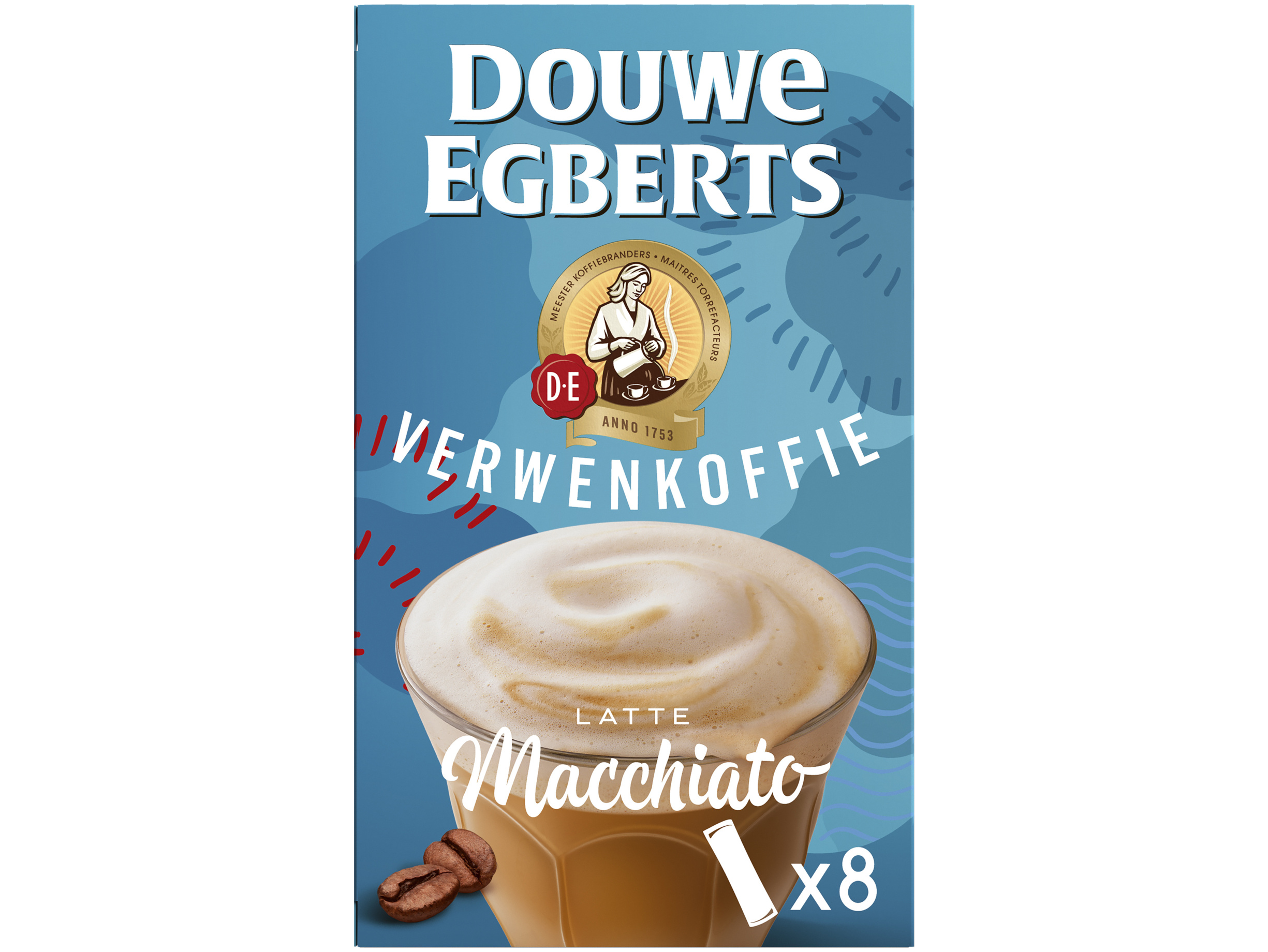 Verwenkoffie latte macchiato