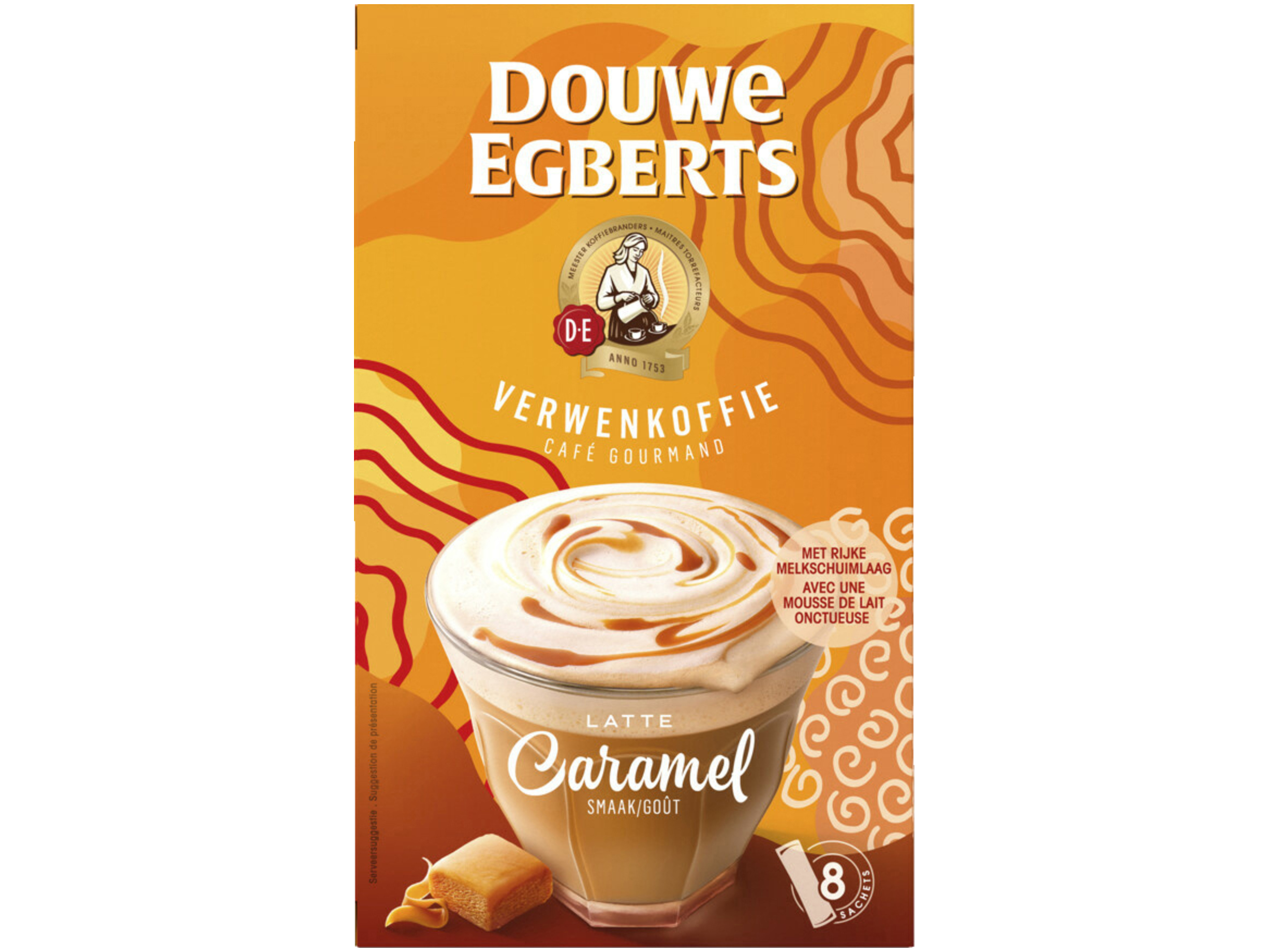 Verwenkoffie latte caramel
