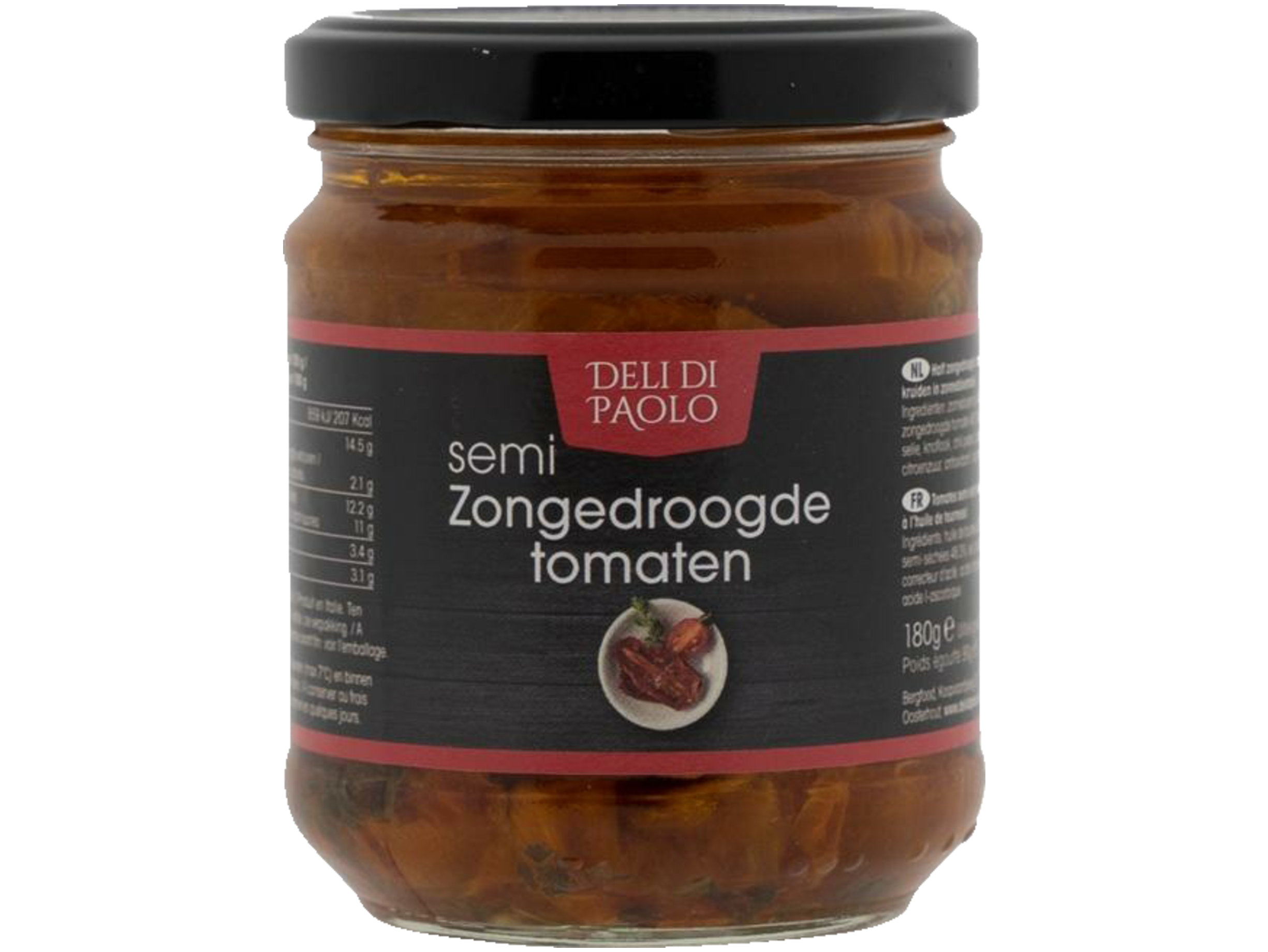 Semi zongedroogde tomaten
