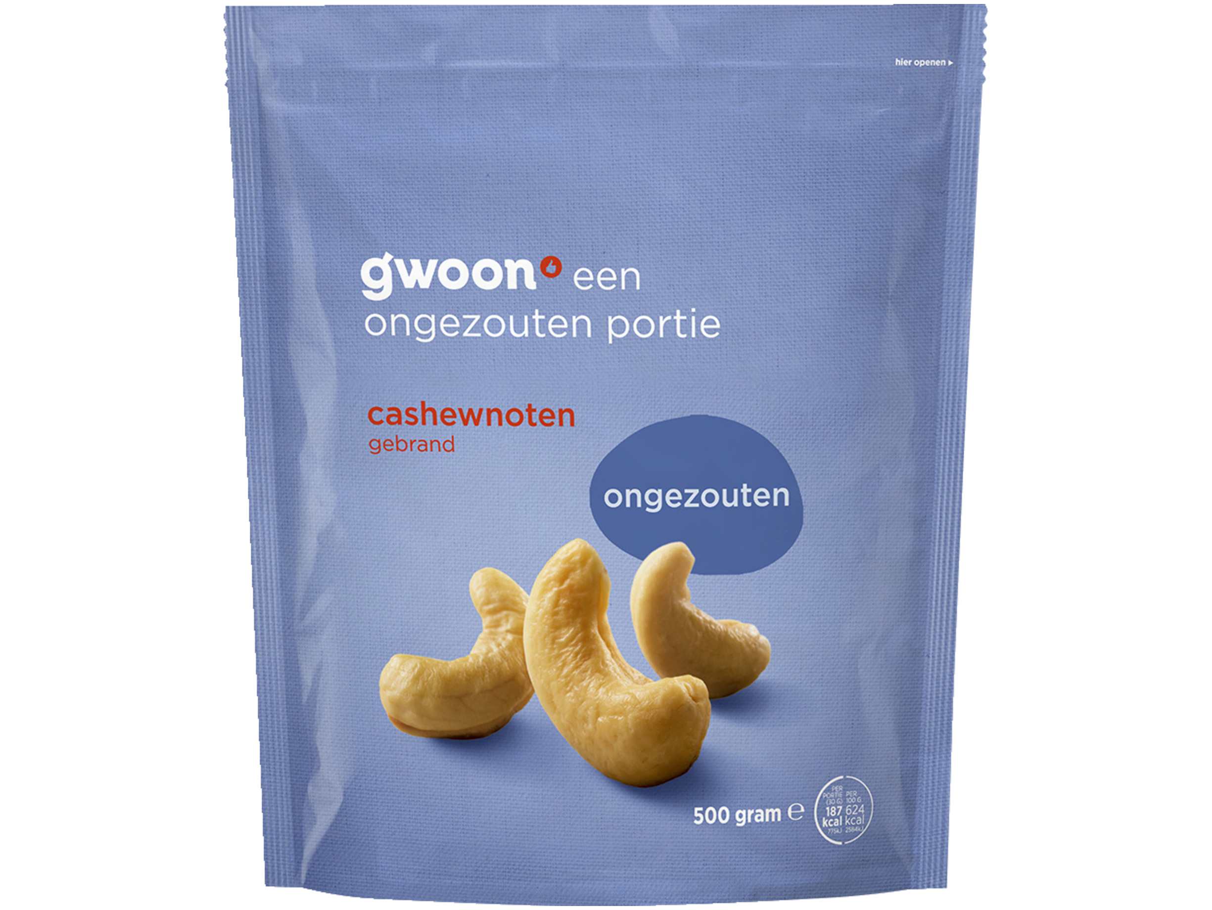 Cashewnoten ongezouten
