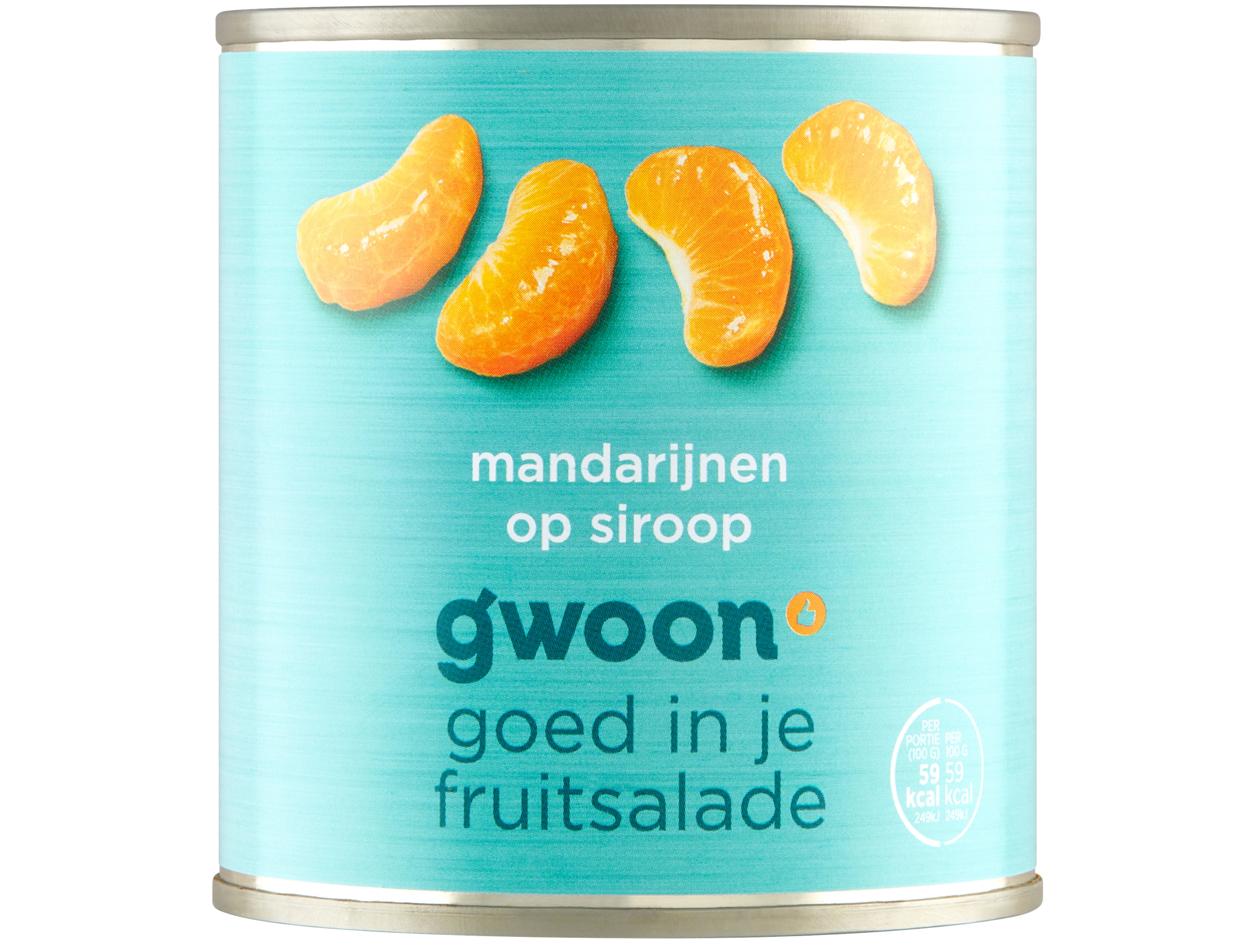 Mandarijnen op siroop