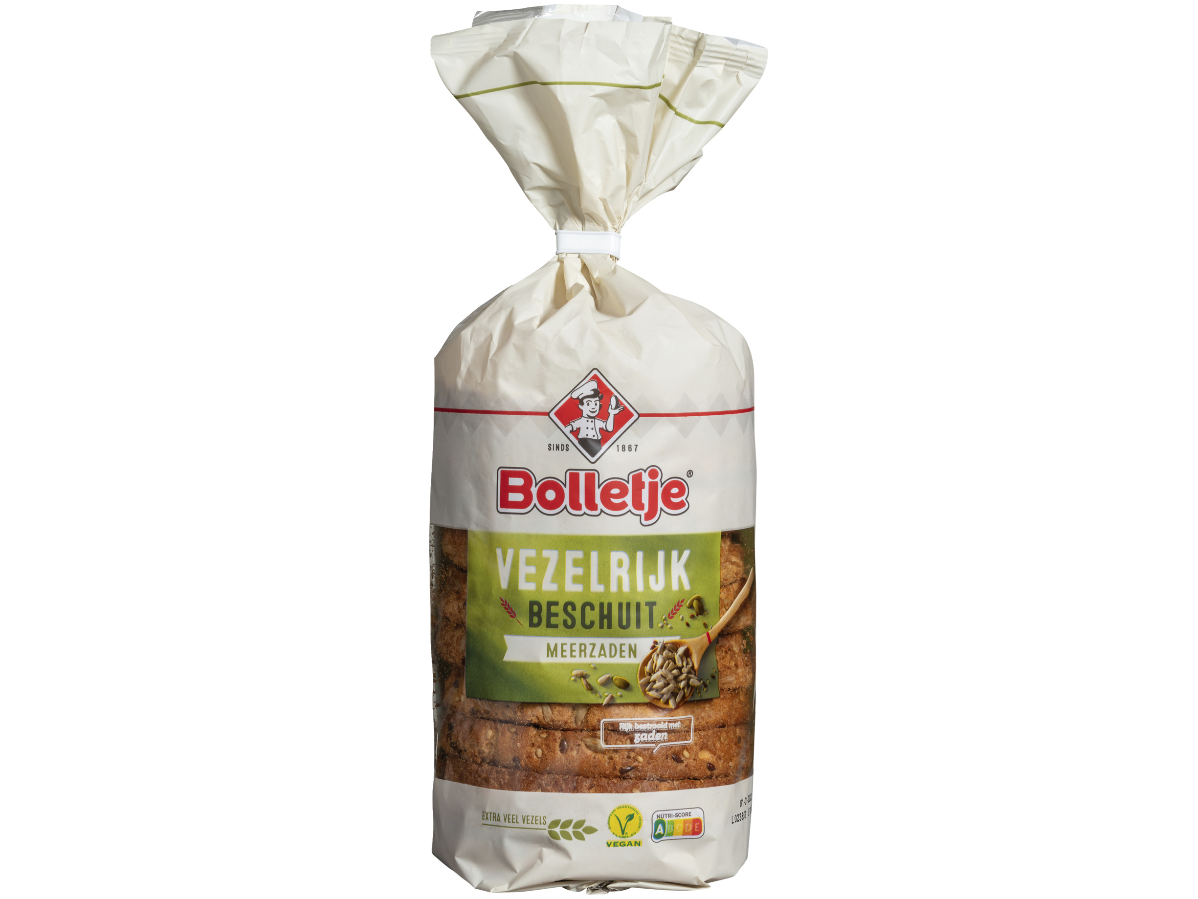 Beschuit vezelrijk donker meerzaden