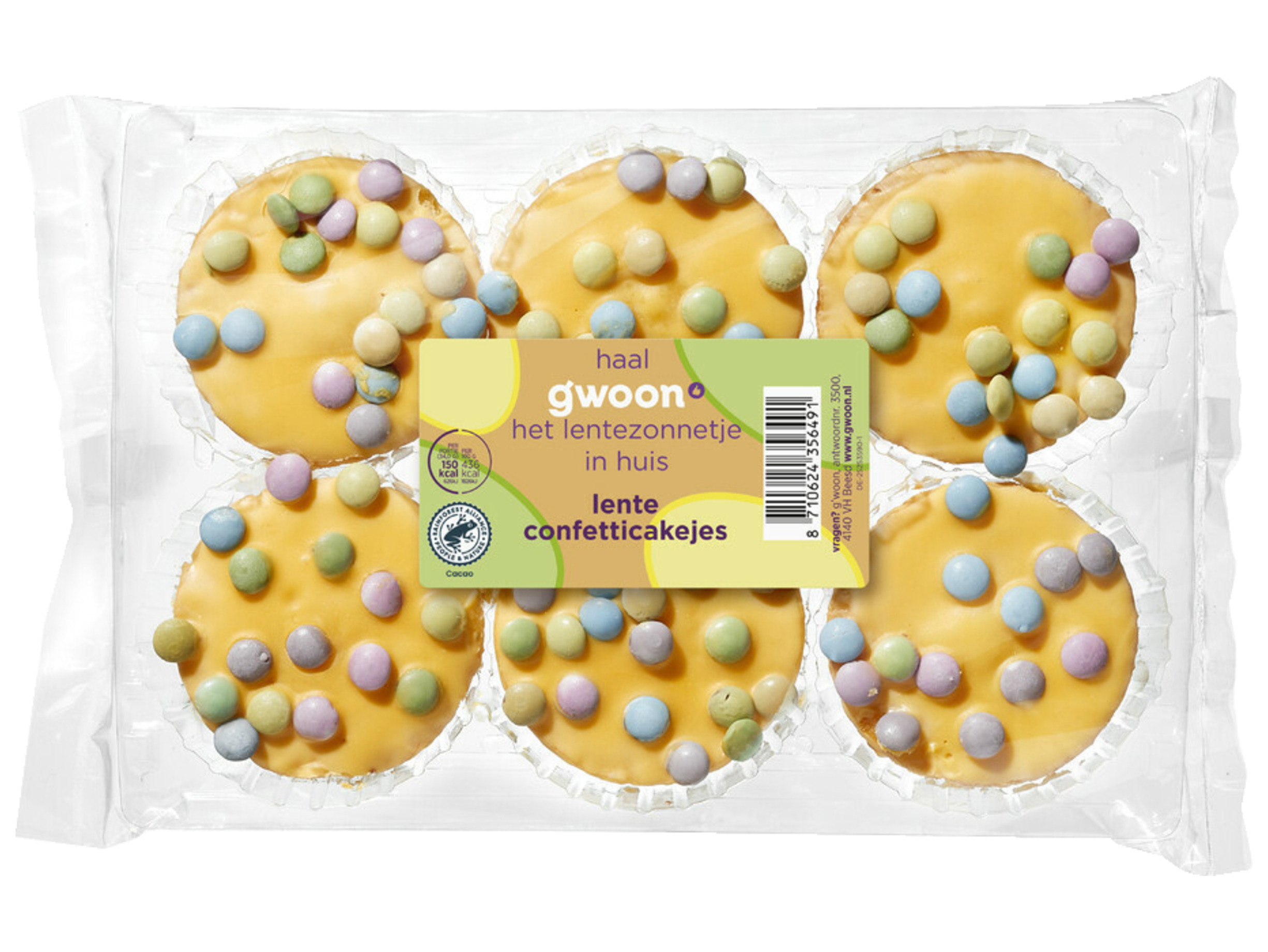 Paas confetticakejes
