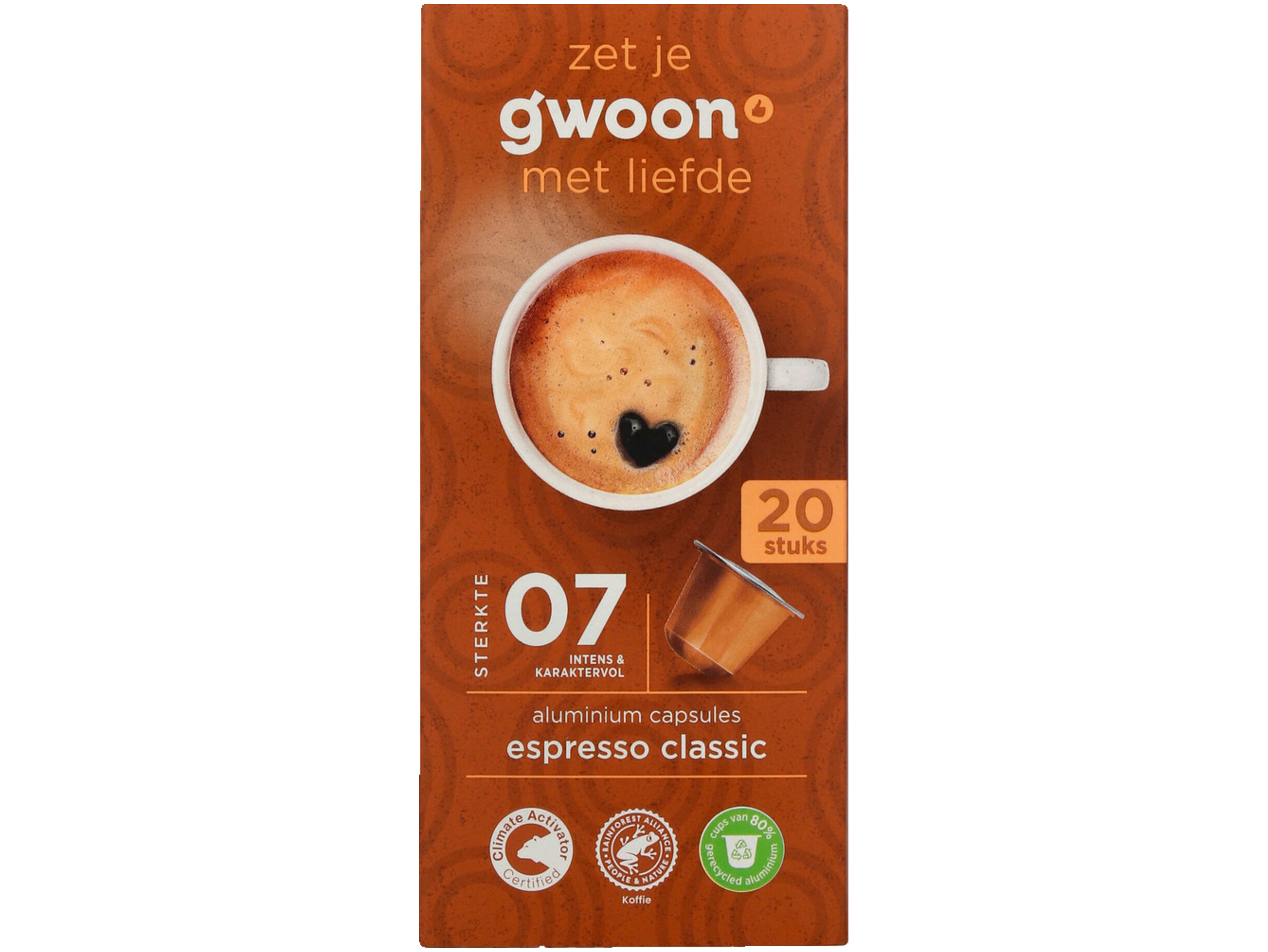 Koffiecups espresso classic