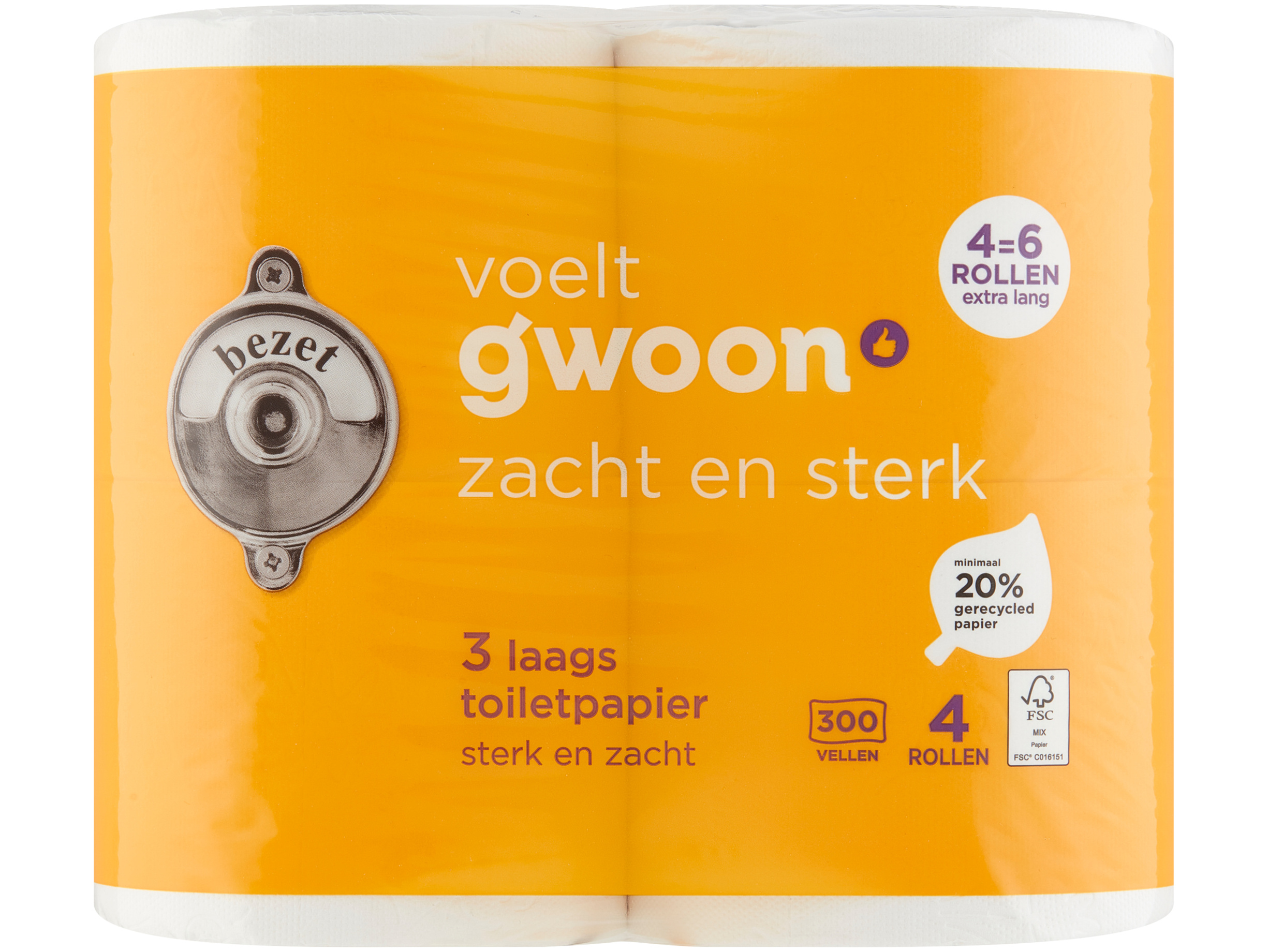 Toiletpapier maxi 3-laags