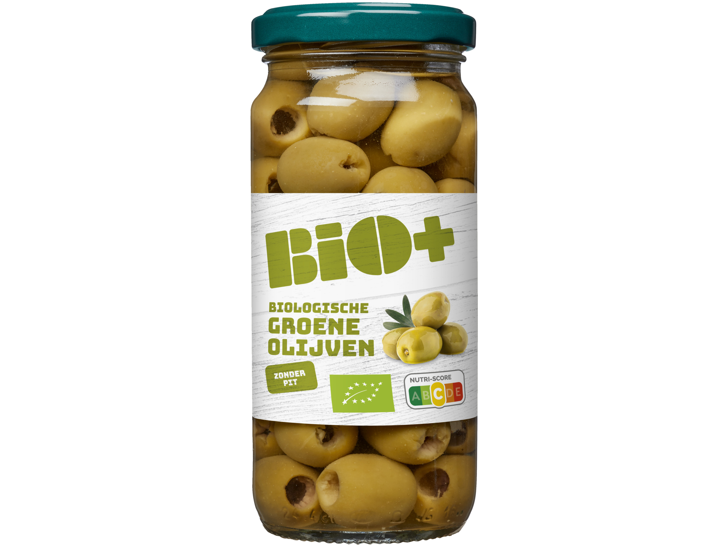 Groene olijven zonder pit