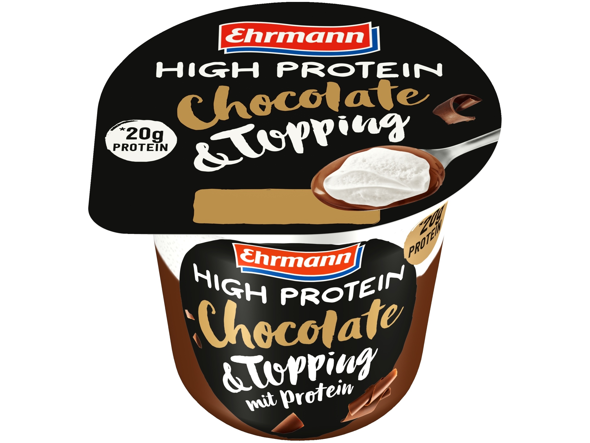 Protein pudding choco top