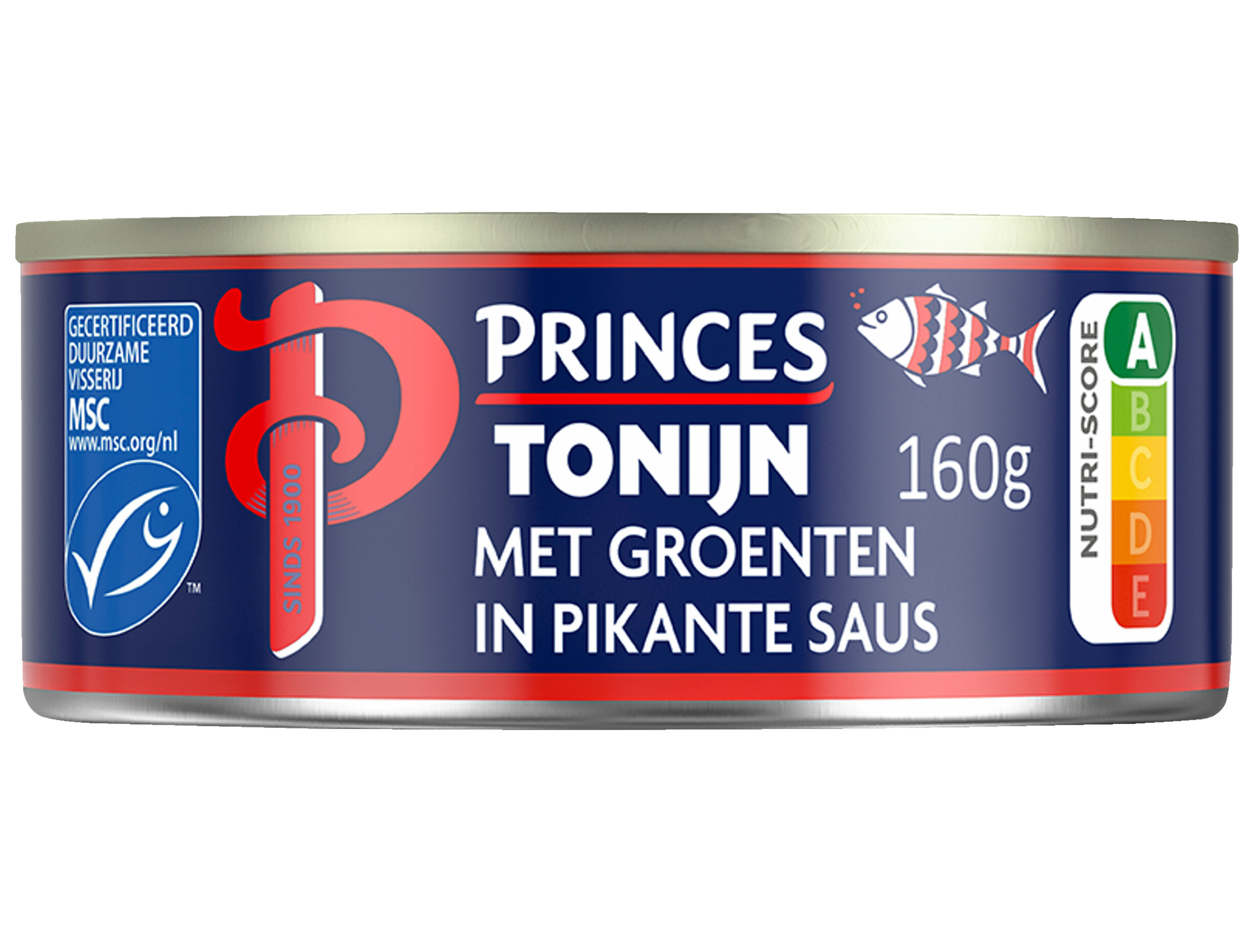 Tonijnstukken met groenten pikant