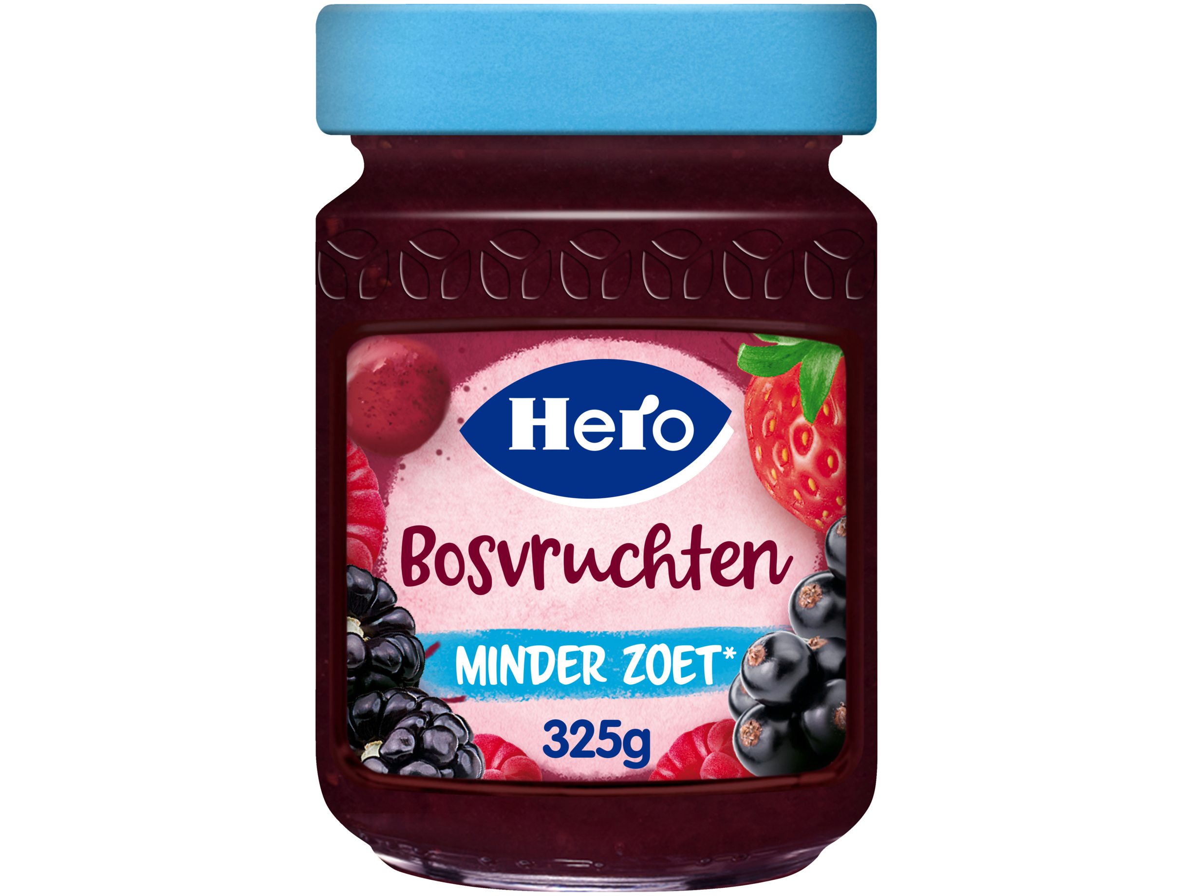 Jam minder zoet bosvruchten