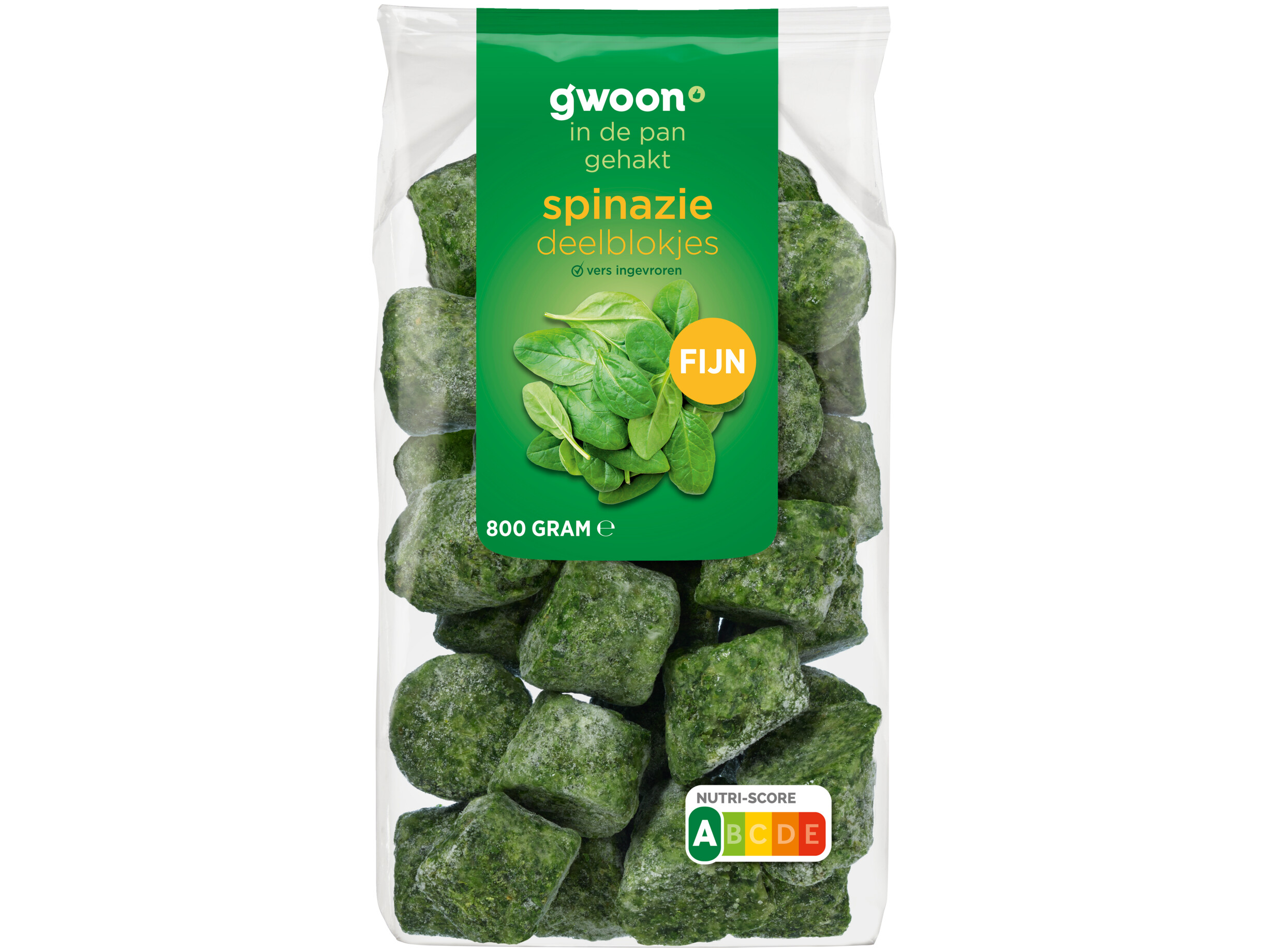 Spinazie fijn gehakt