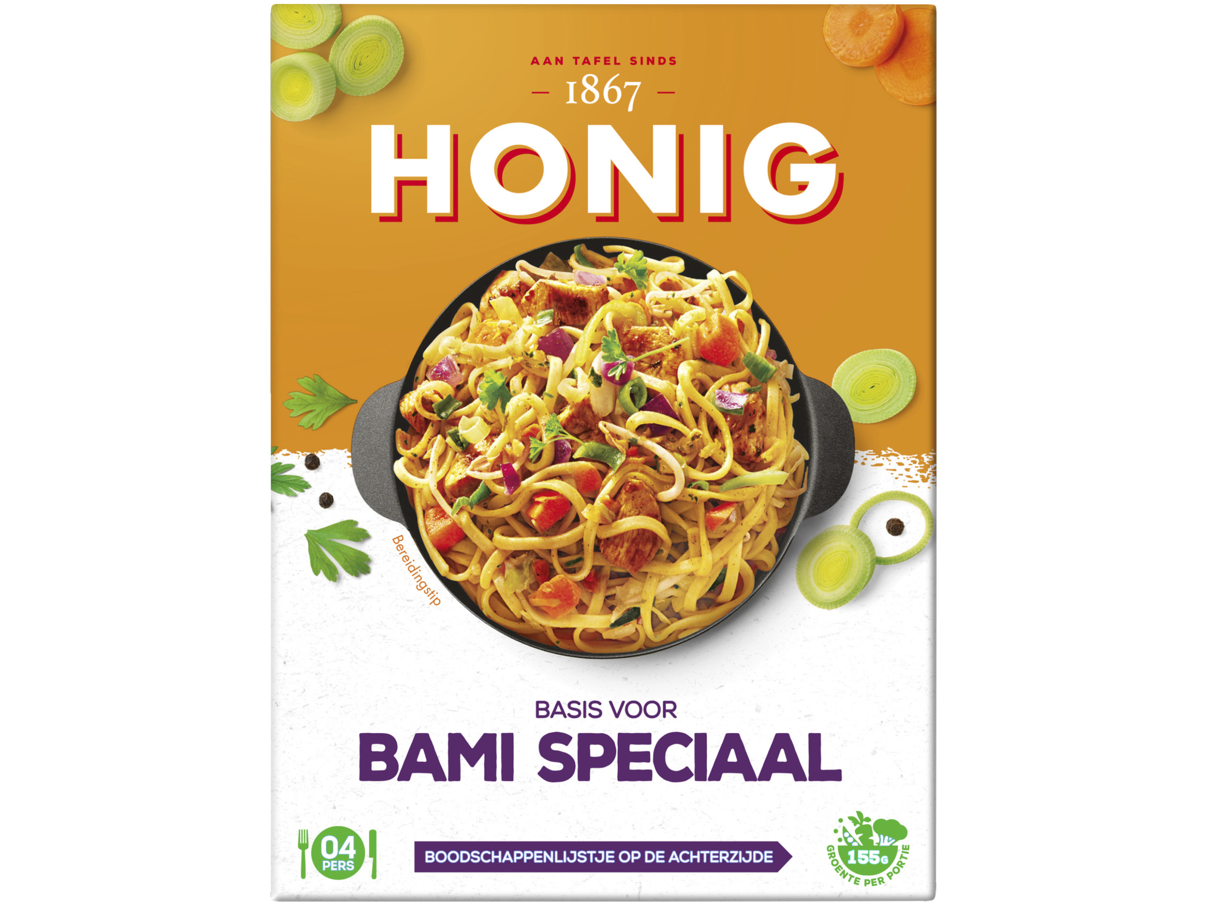 Basis voor bami speciaal